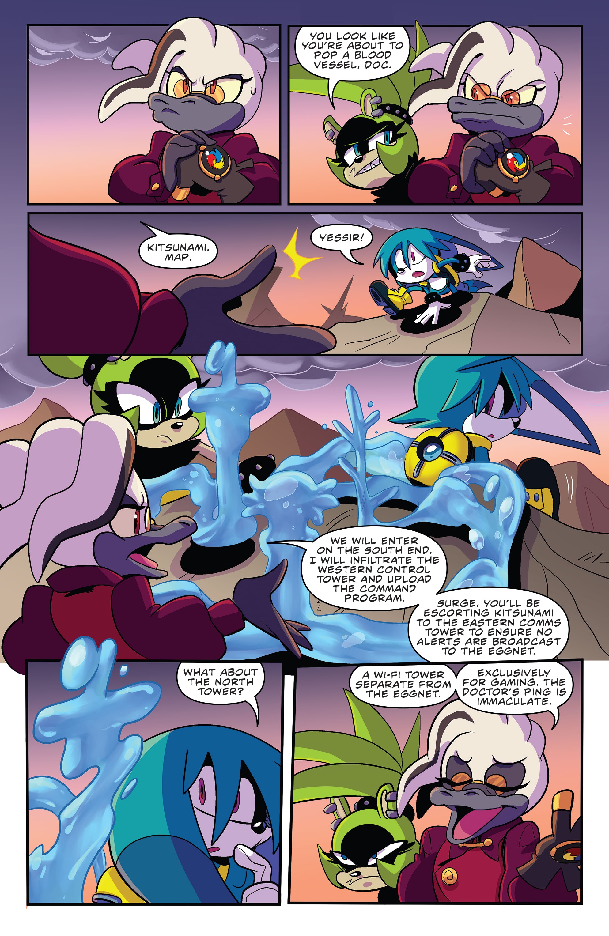 Read online Sonic the Hedgehog: Imposter Syndrome comic -  Issue #2 - 6