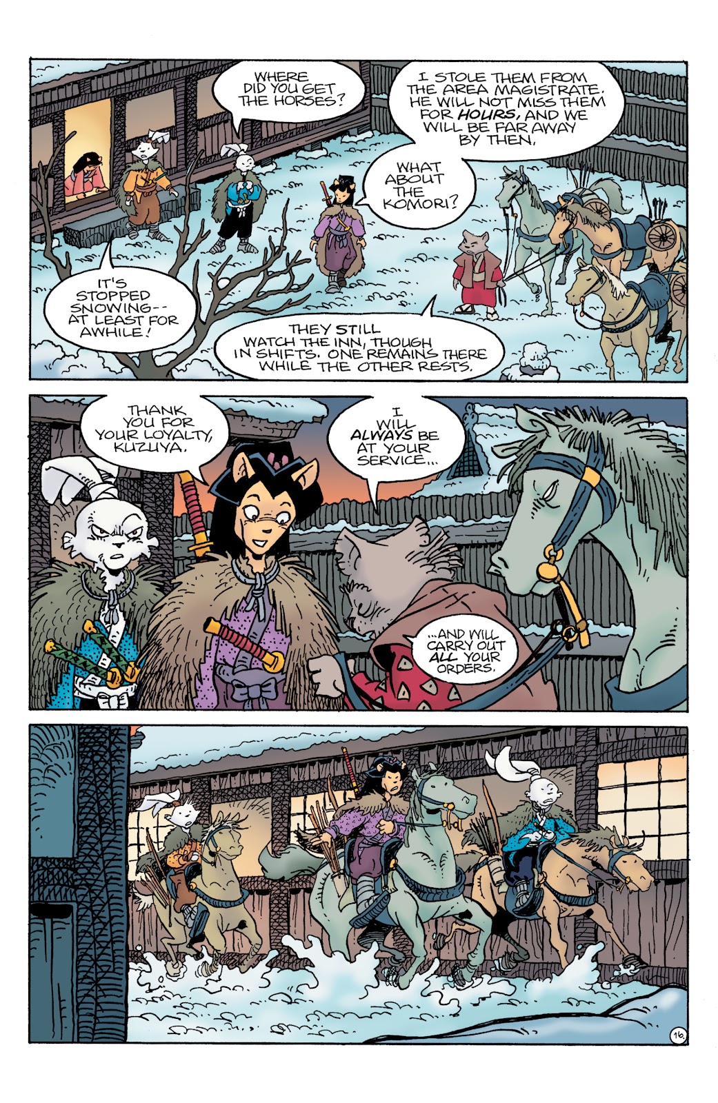 Usagi Yojimbo (2019) issue 30 - Page 18
