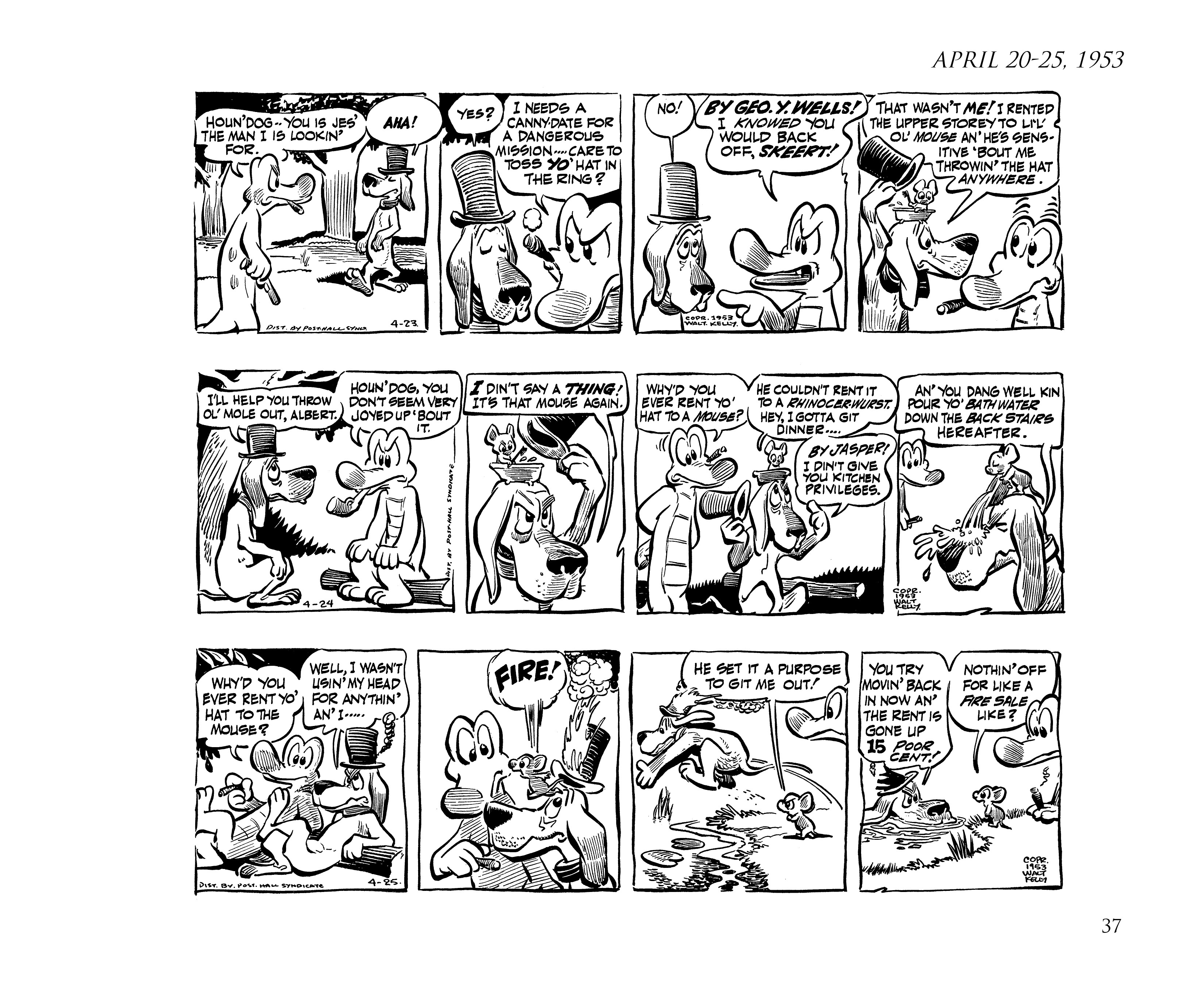 Read online Pogo by Walt Kelly: The Complete Syndicated Comic Strips comic -  Issue # TPB 3 (Part 1) - 49