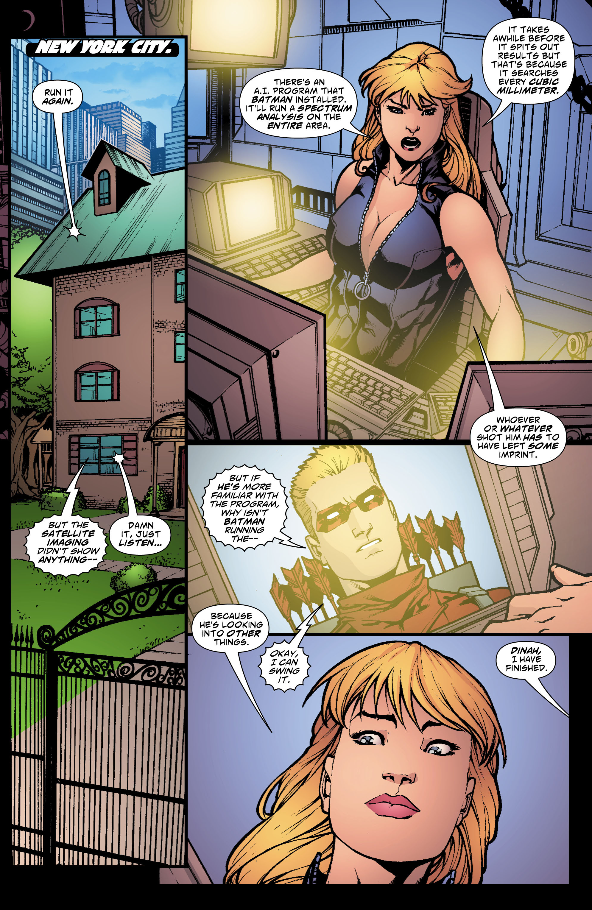 Read online Green Arrow/Black Canary comic -  Issue #5 - 2