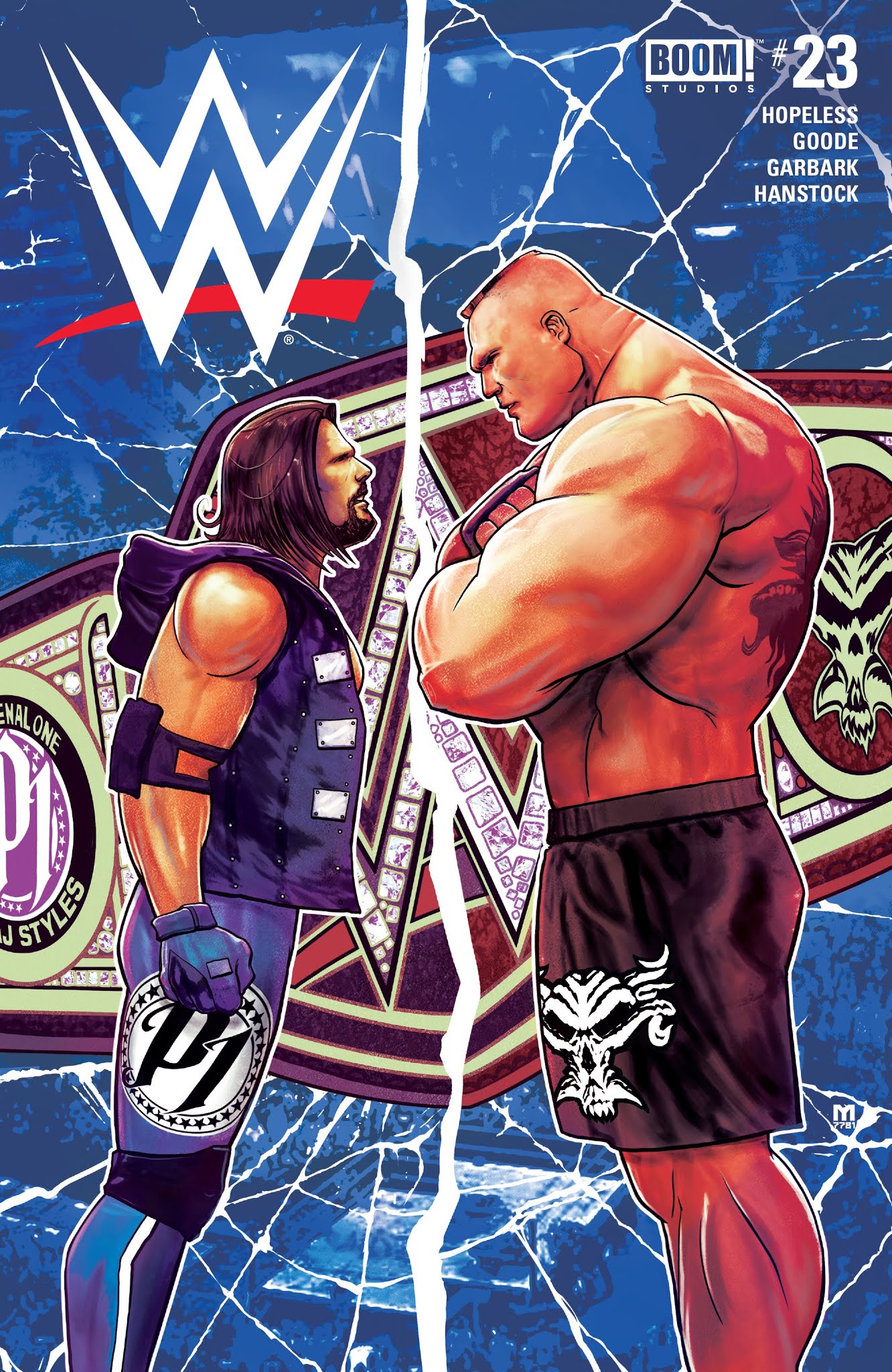 Read online WWE comic -  Issue #23 - 1