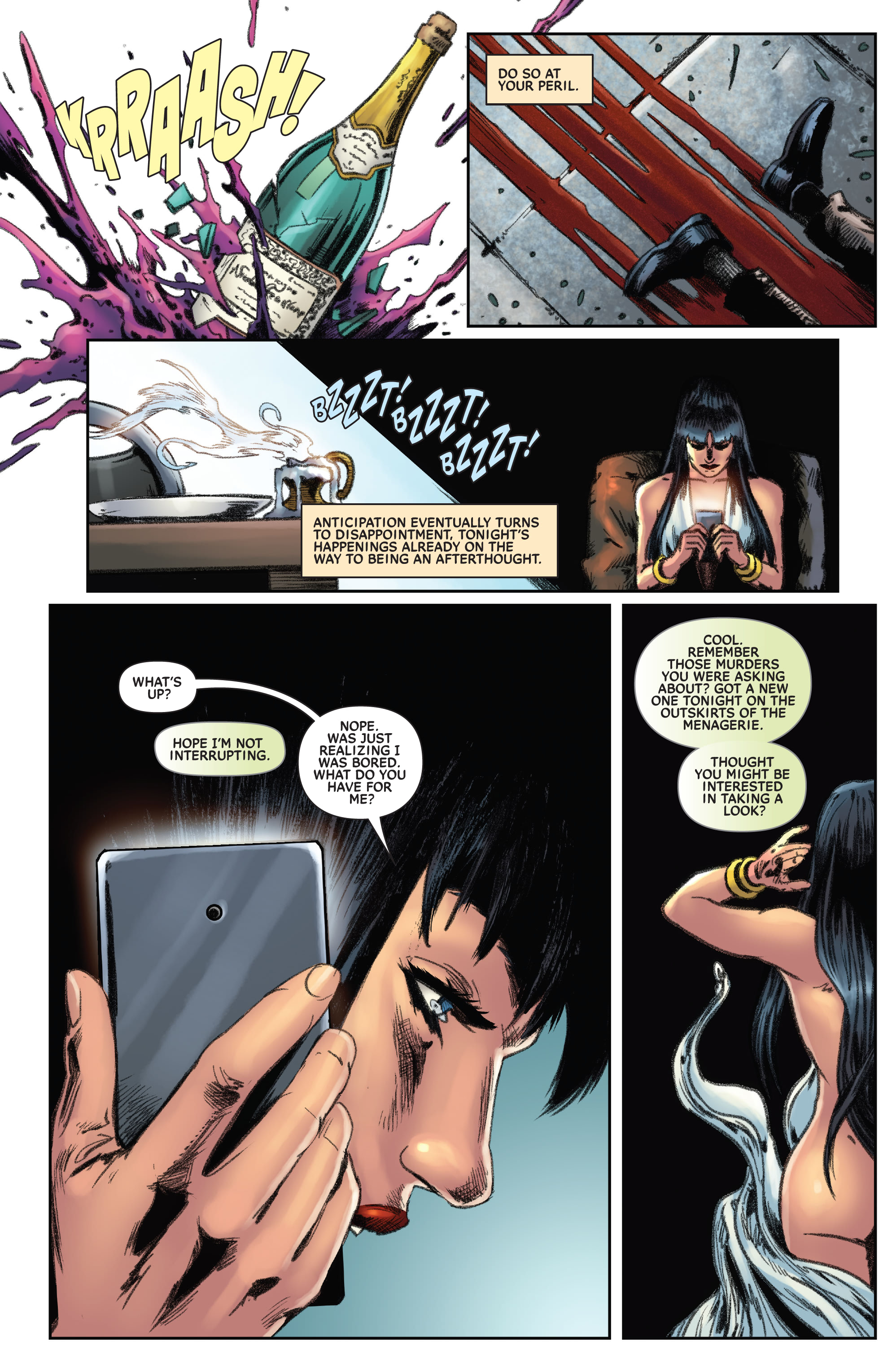 Read online Vampirella Strikes (2022) comic -  Issue #10 - 27