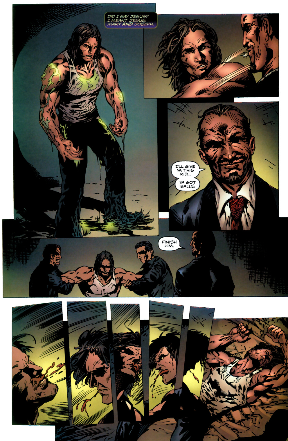 Read online The Darkness (2002) comic -  Issue #16 - 21