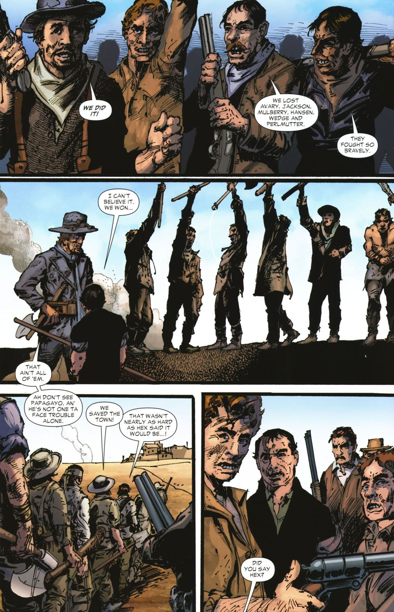 Read online Jonah Hex: No Way Back comic -  Issue # TPB - 112