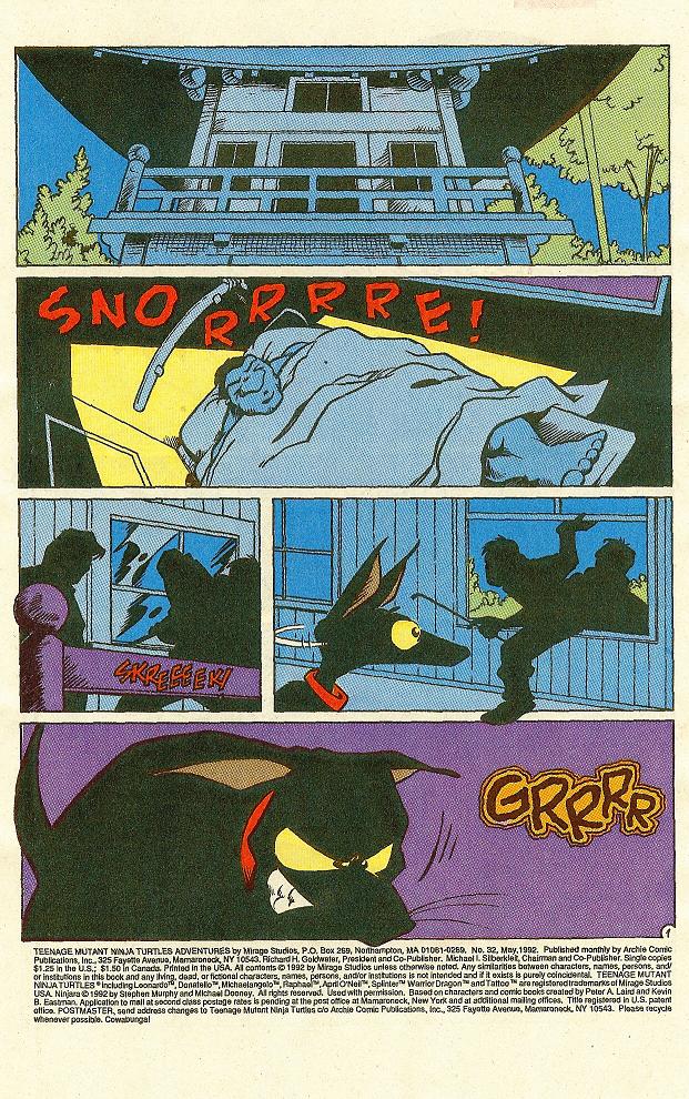 Teenage Mutant Ninja Turtles Adventures (1989) issue 32 - Page 2