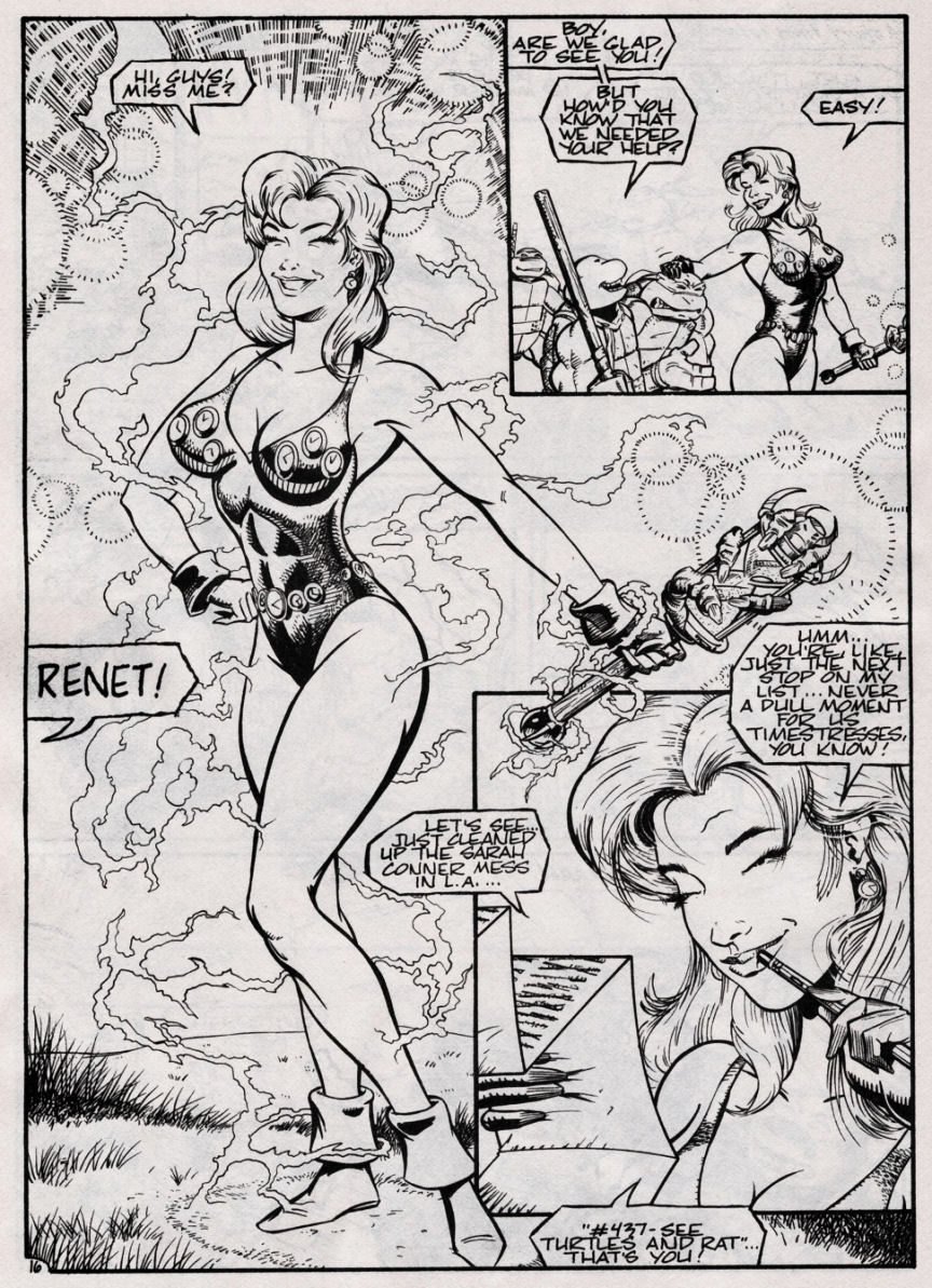 Read online Teenage Mutant Ninja Turtles (1984) comic -  Issue #46 - 16