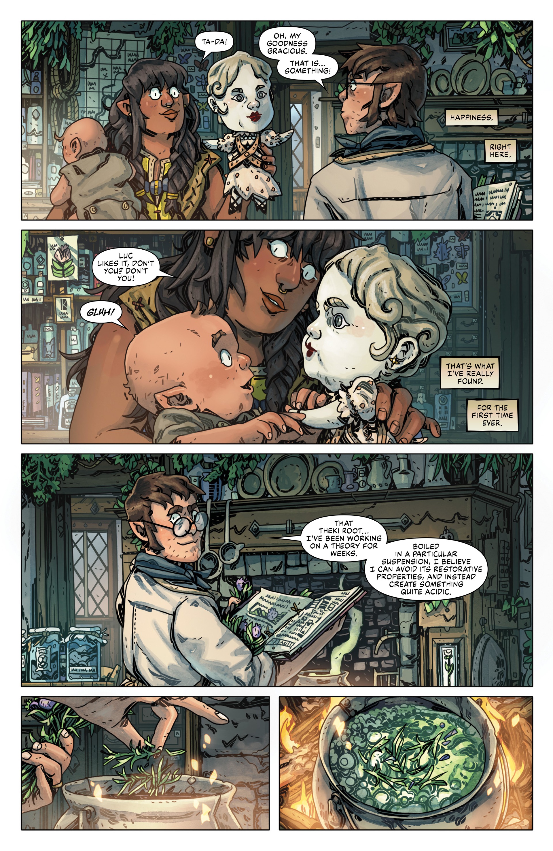 Read online Critical Role: The Mighty Nein Origins - Nott the Brave comic -  Issue # Full - 17