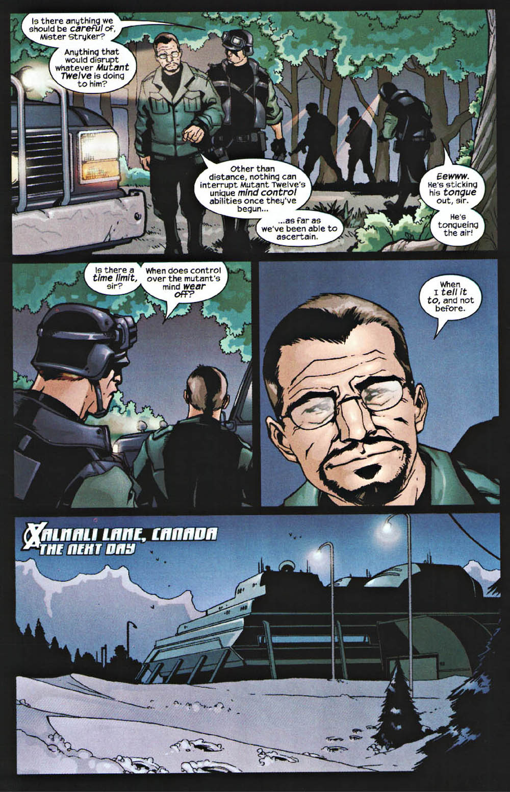 Read online X-Men 2 Movie Prequel: Nightcrawler comic -  Issue # Full - 18