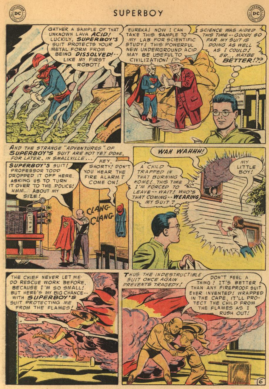 Read online Superboy (1949) comic -  Issue #44 - 7