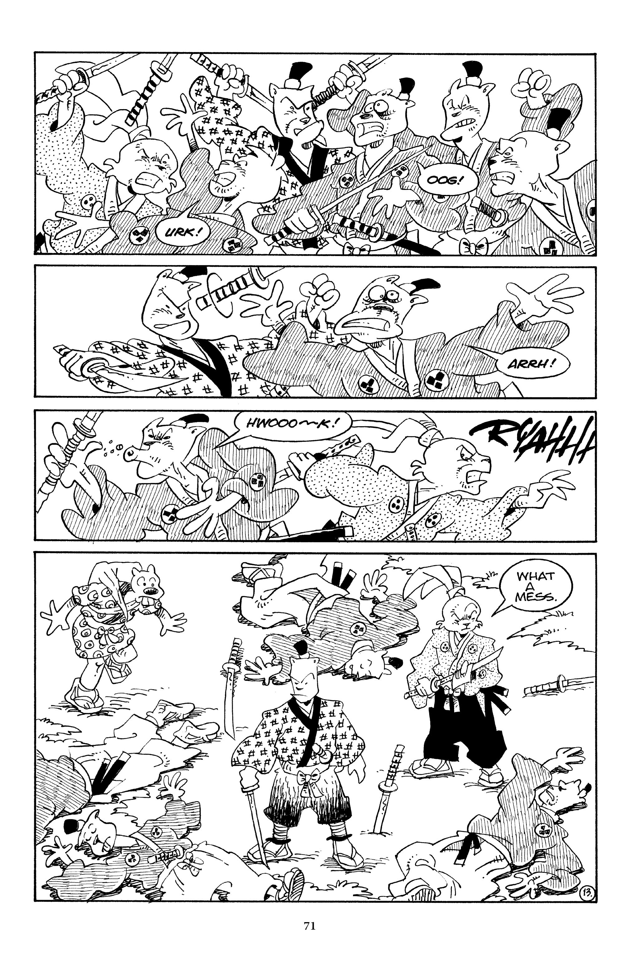 Read online The Usagi Yojimbo Saga comic -  Issue # TPB 4 - 70