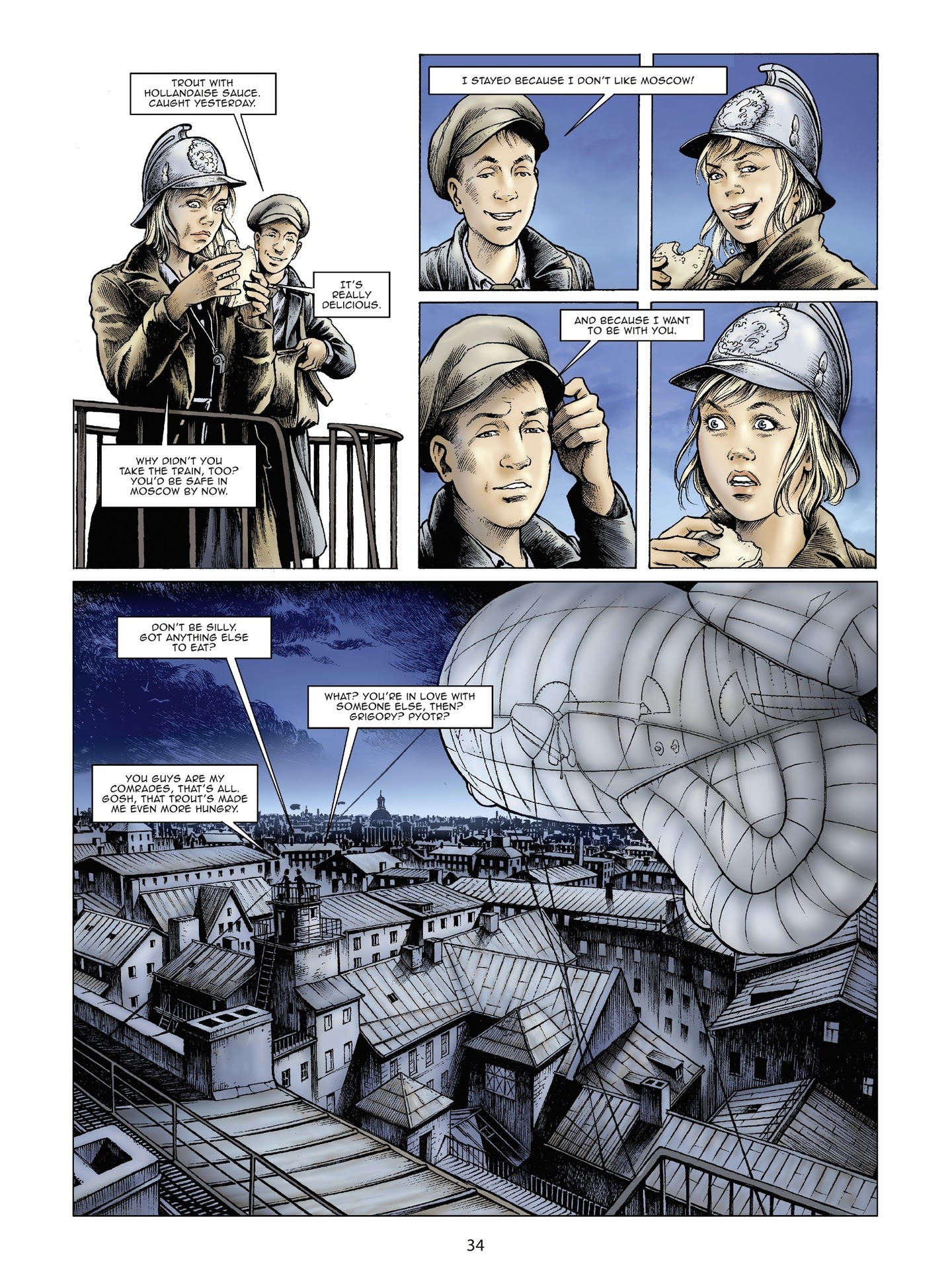 Read online The Lions of Leningrad comic -  Issue #1 - 35