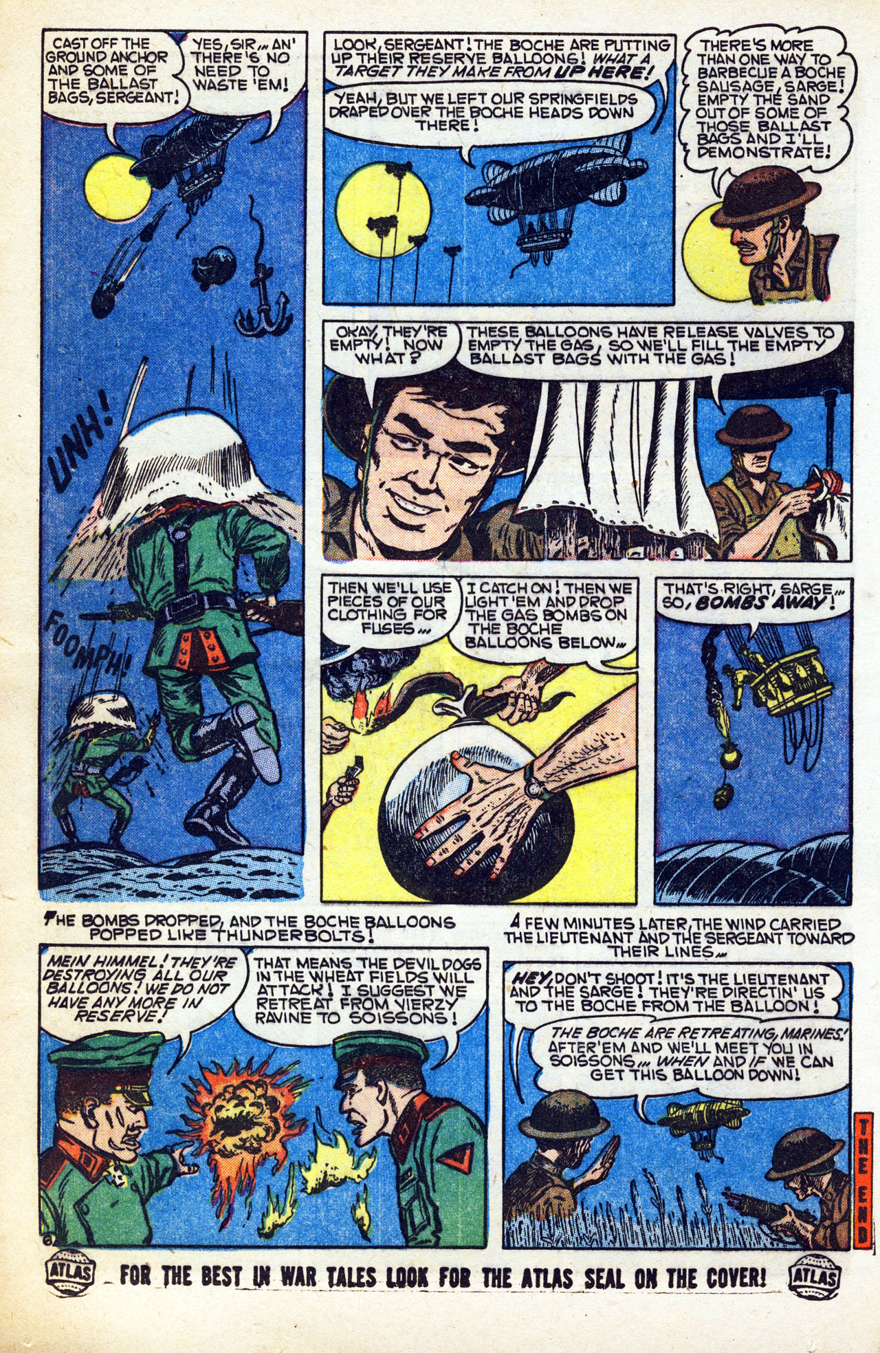 Read online Marines in Battle comic -  Issue #5 - 16