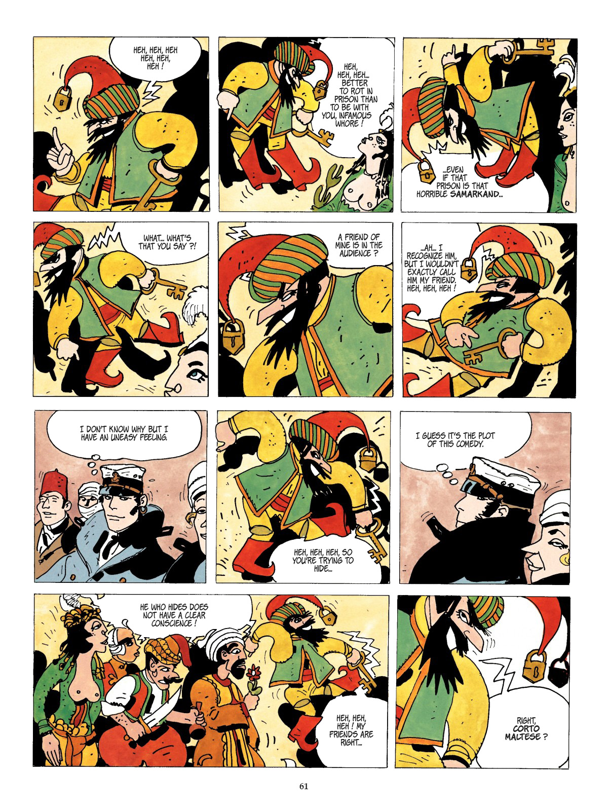 Read online Corto Maltese comic -  Issue # TPB 11 - 64