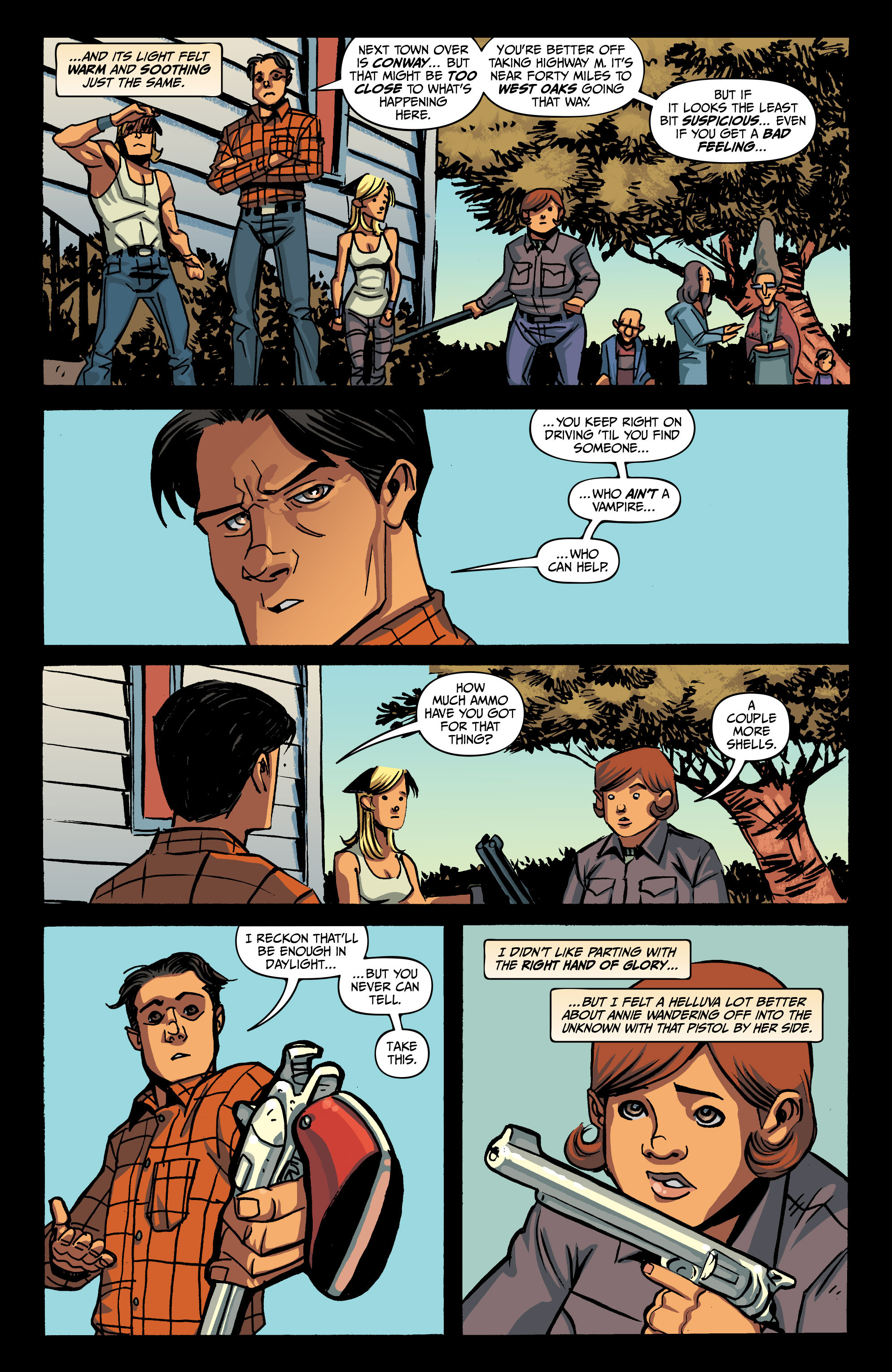 Read online Blood Feud comic -  Issue #4 - 16