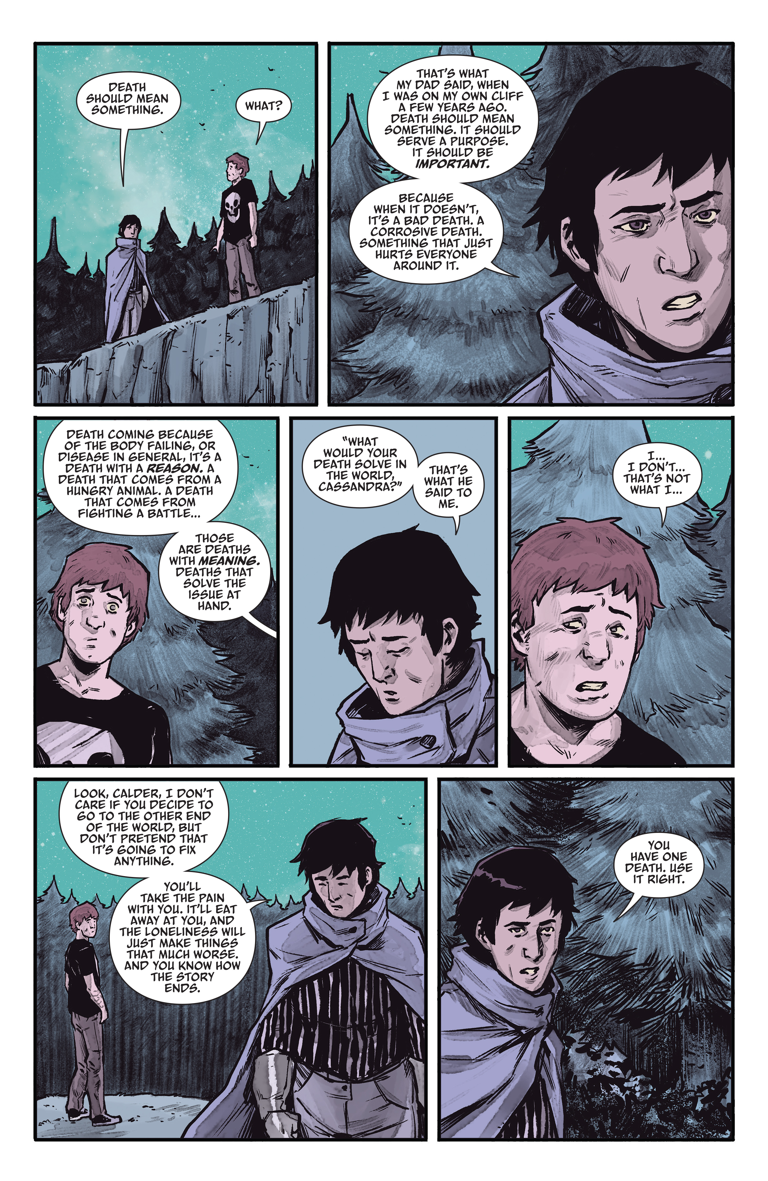 Read online The Woods comic -  Issue # _Yearbook Edition 2 (Part 3) - 47