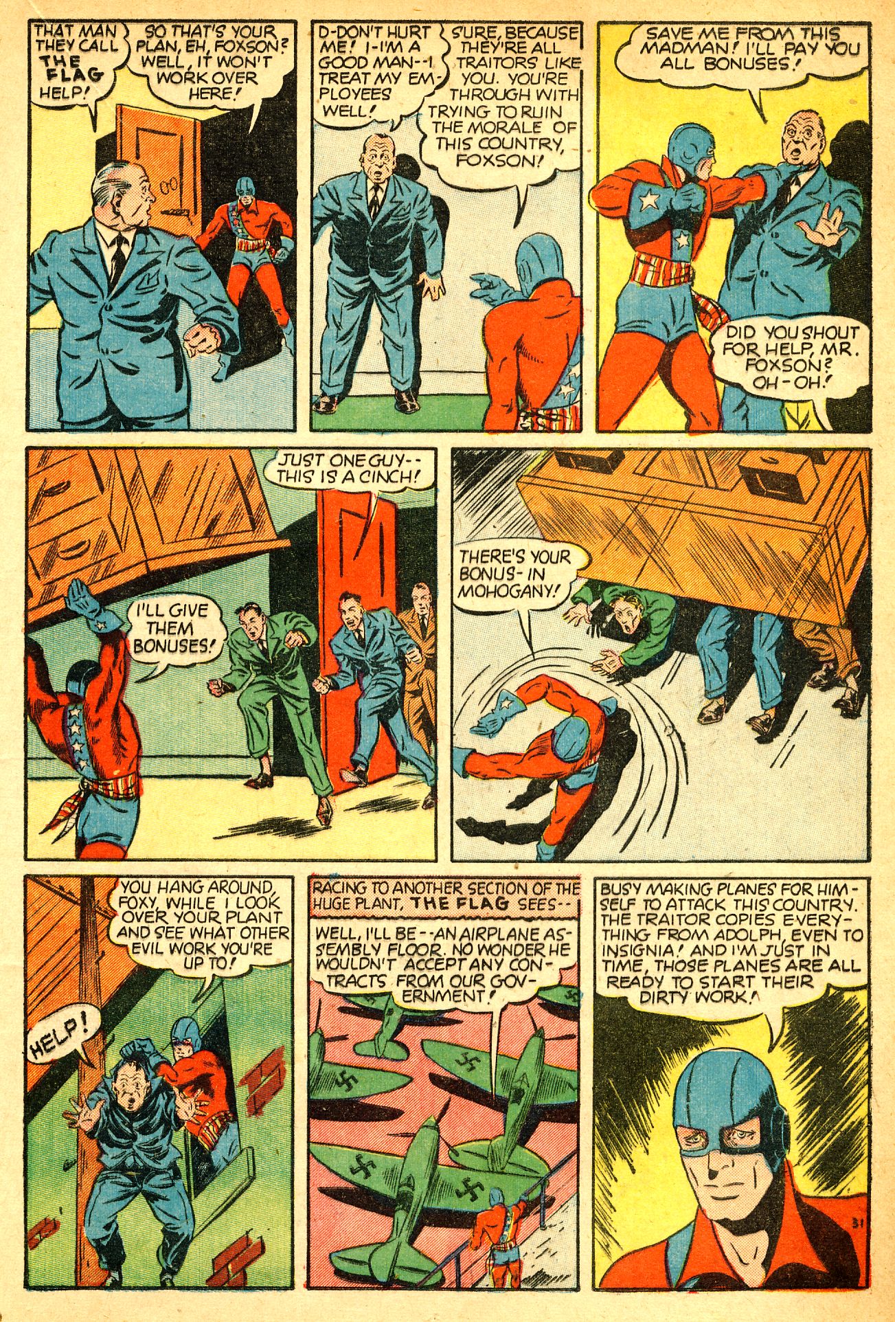 Read online Our Flag Comics comic -  Issue #2 - 32