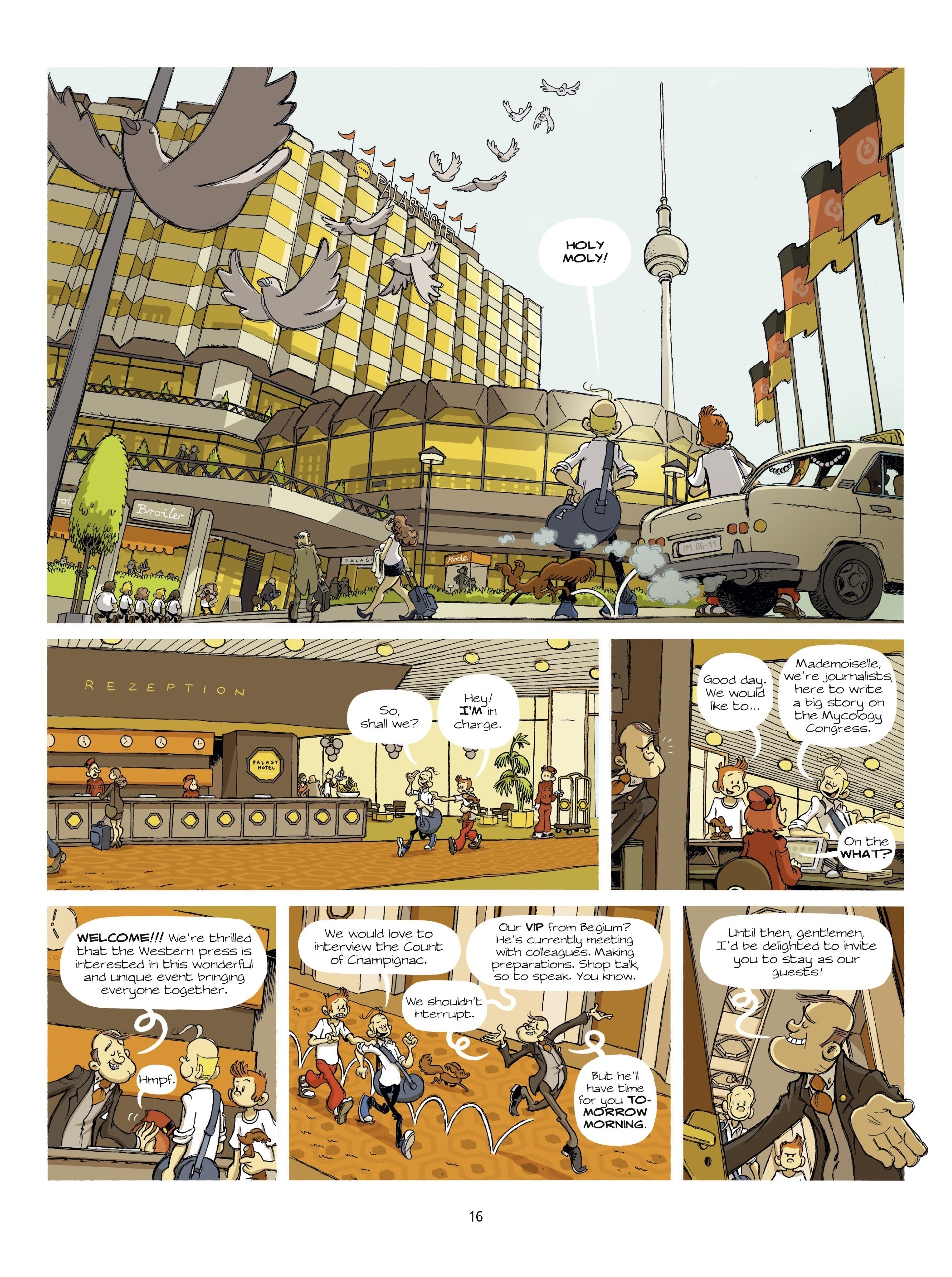 Read online Spirou In Berlin comic -  Issue # Full - 16