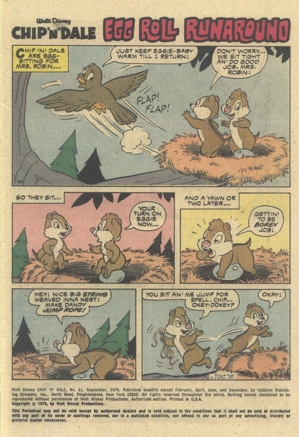 Read online Walt Disney Chip 'n' Dale comic -  Issue #61 - 3