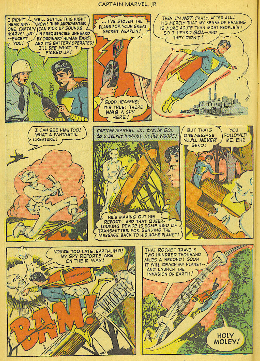 Read online Captain Marvel, Jr. comic -  Issue #97 - 7