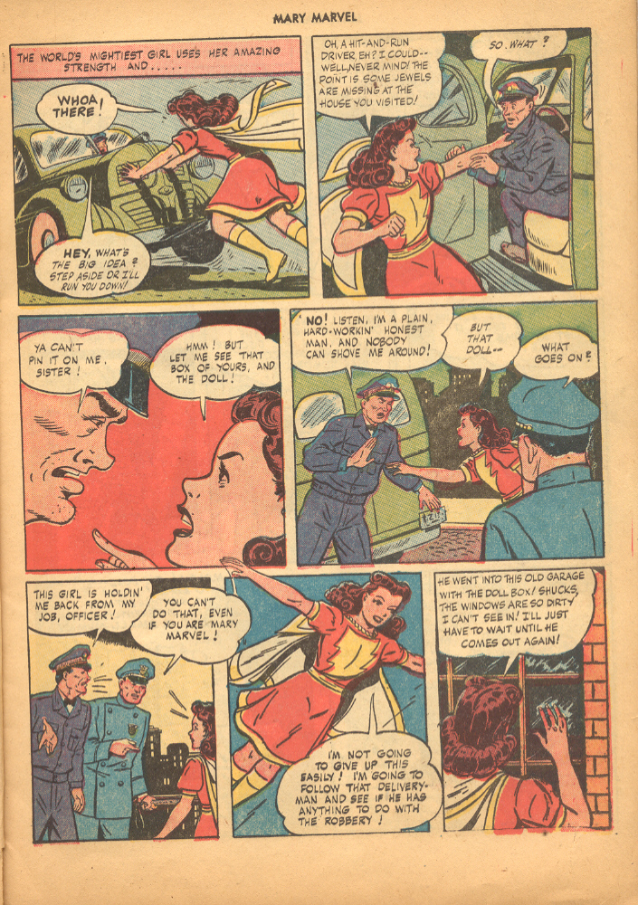 Read online Mary Marvel comic -  Issue #6 - 7