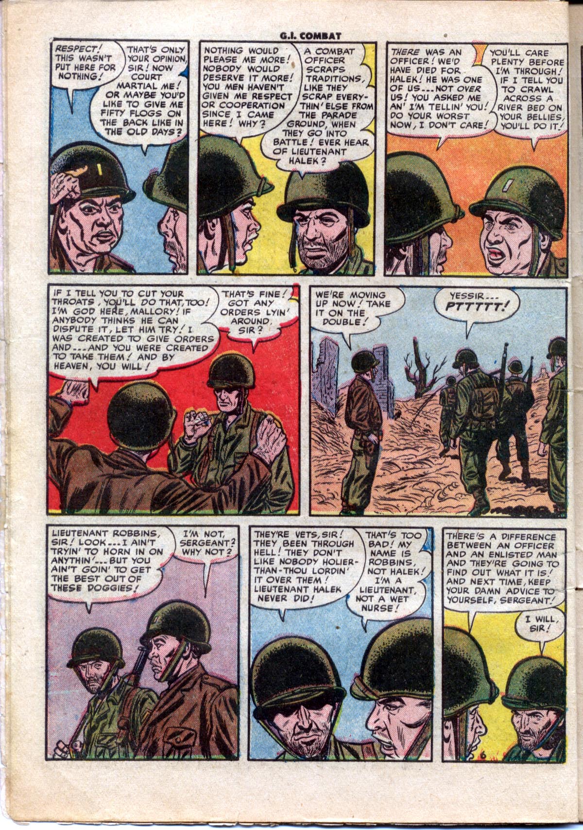 Read online G.I. Combat (1952) comic -  Issue #1 - 8
