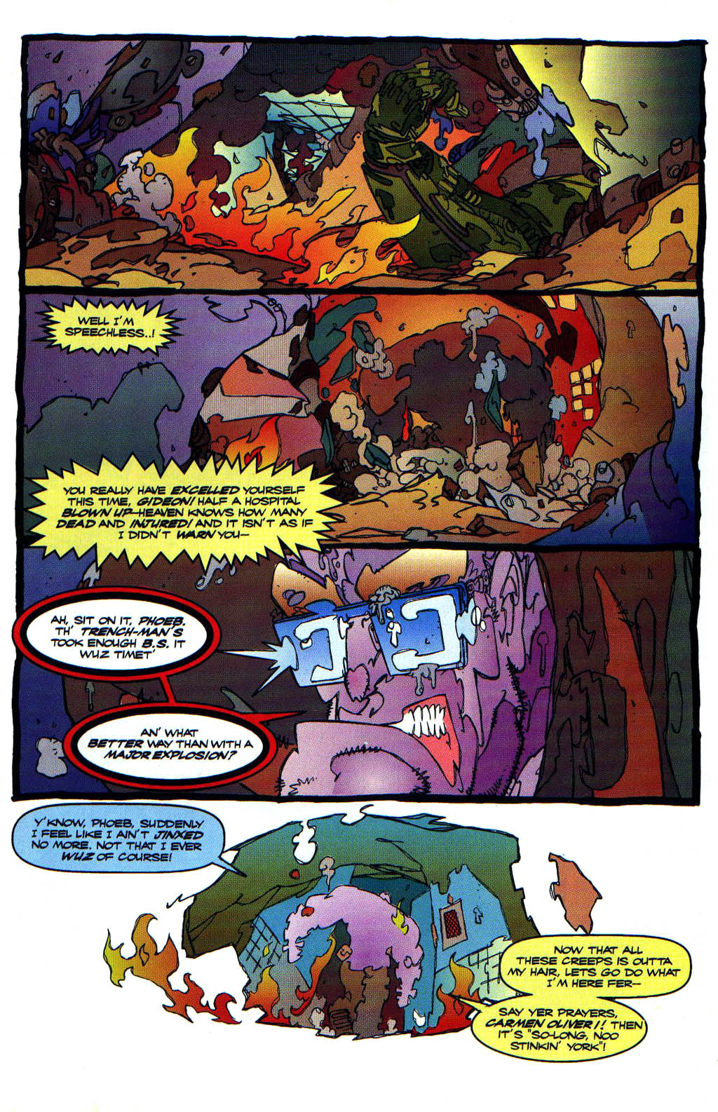 Read online Images of ShadowHawk comic -  Issue #3 - 2