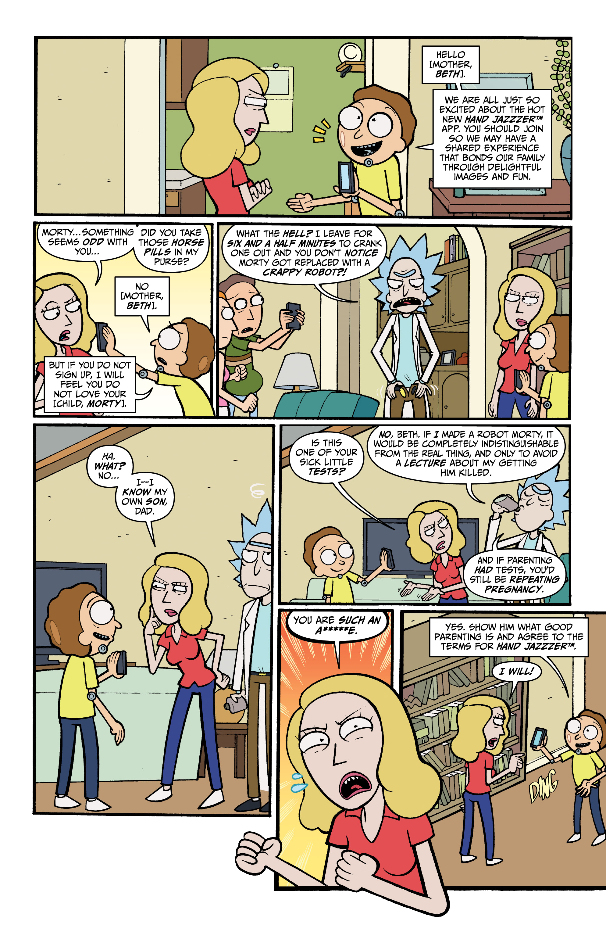 Read online Rick and Morty: Corporate Assets comic -  Issue #1 - 9