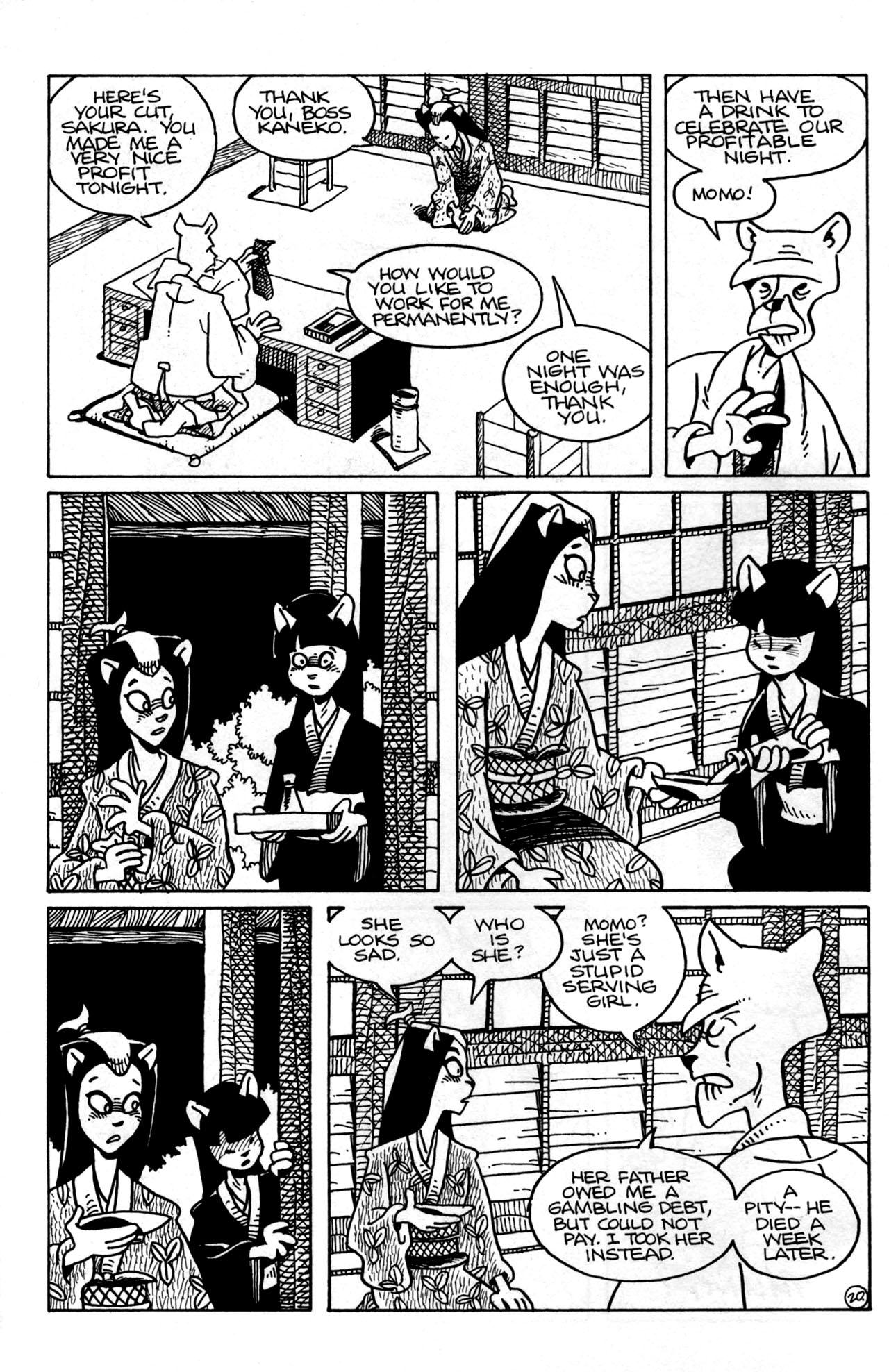 Read online Usagi Yojimbo (1996) comic -  Issue #111 - 22