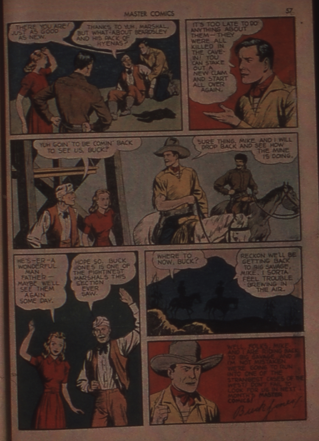 Read online Master Comics comic -  Issue #15 - 59