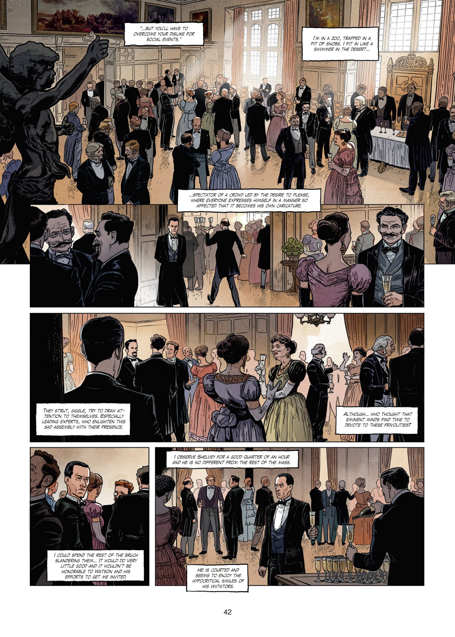 Read online Sherlock Holmes Society comic -  Issue #2 - 42