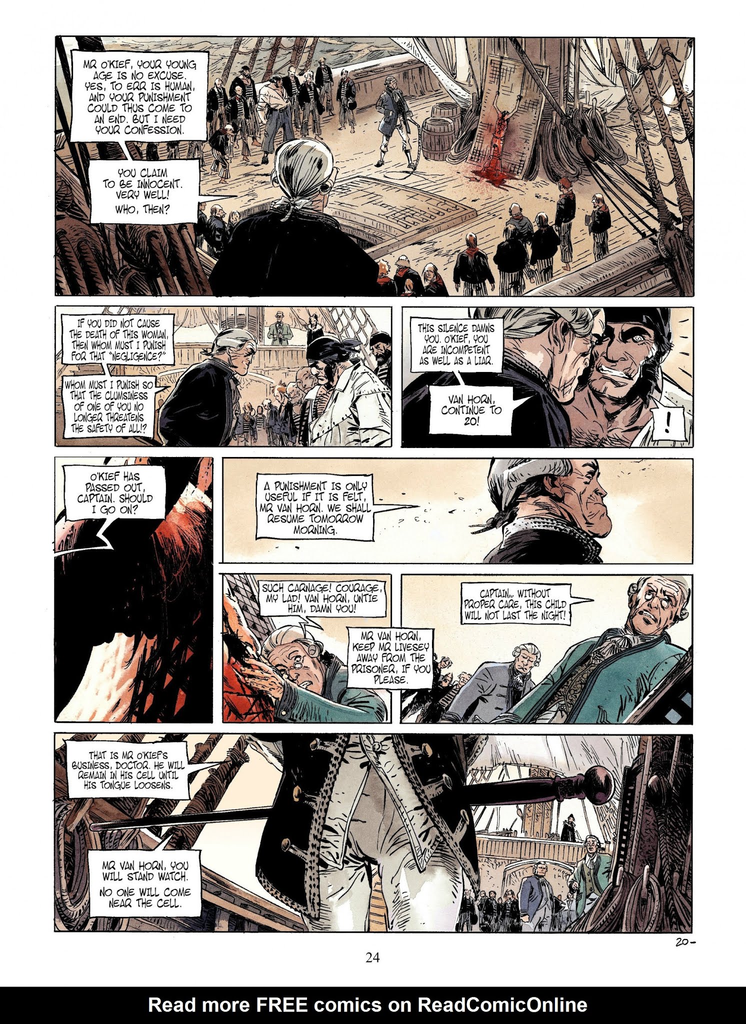 Read online Long John Silver comic -  Issue #2 - 23