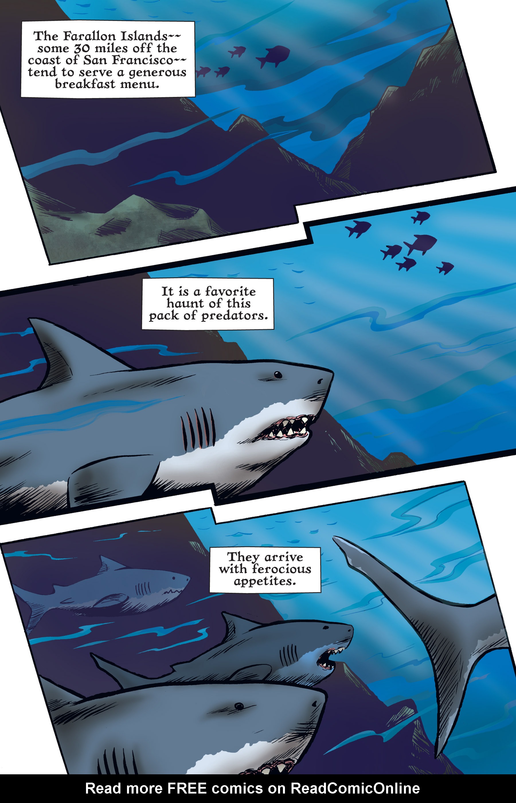Read online Xoc: Journey of a Great White comic -  Issue # TPB - 13