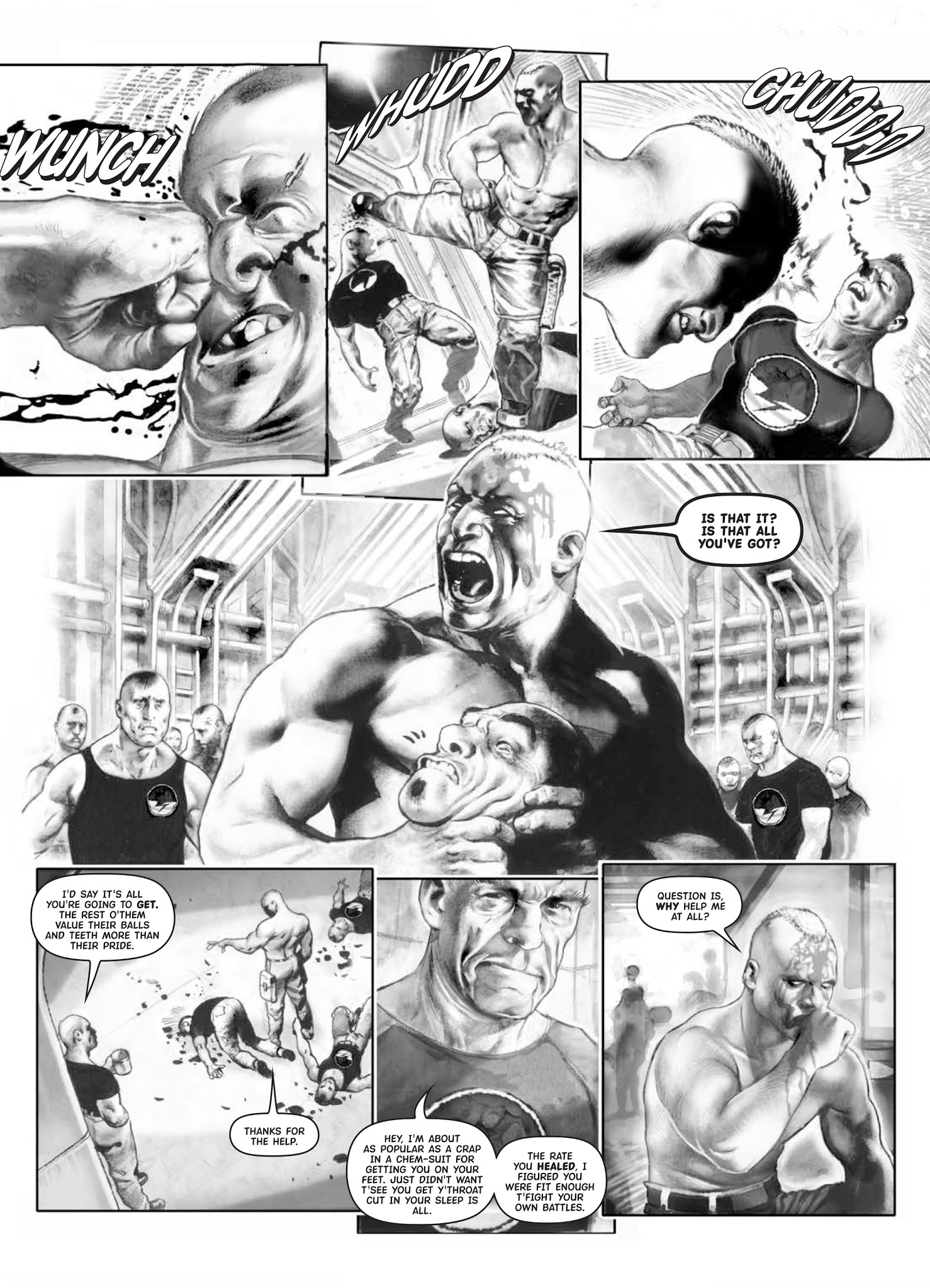 Read online Rogue Trooper: Tales of Nu-Earth comic -  Issue # TPB 4 - 222