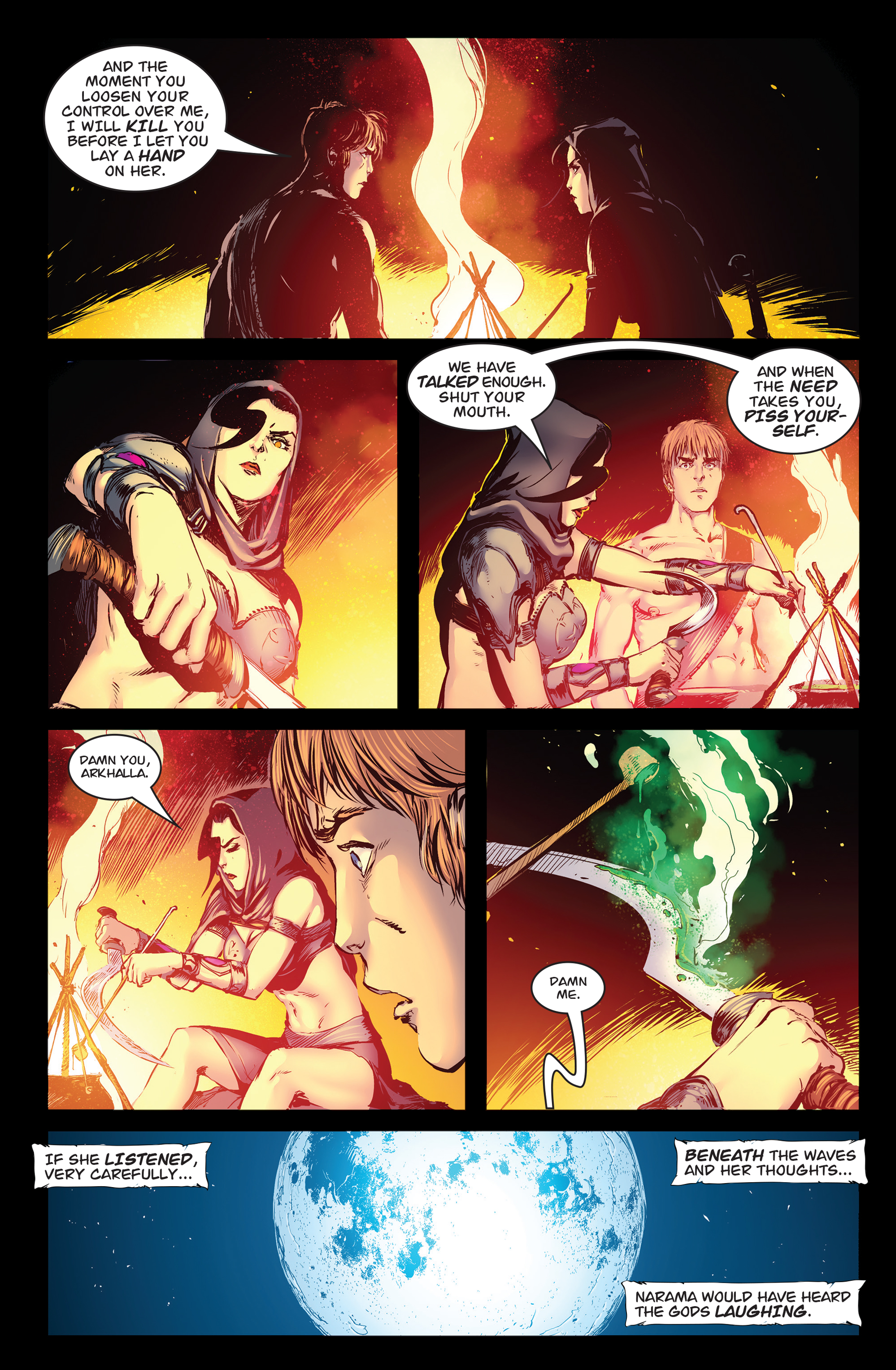Read online Queen of Vampires comic -  Issue #7 - 6