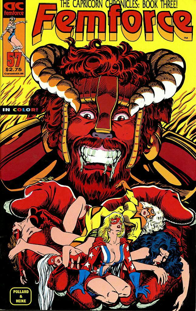 Read online Femforce comic -  Issue #57 - 1