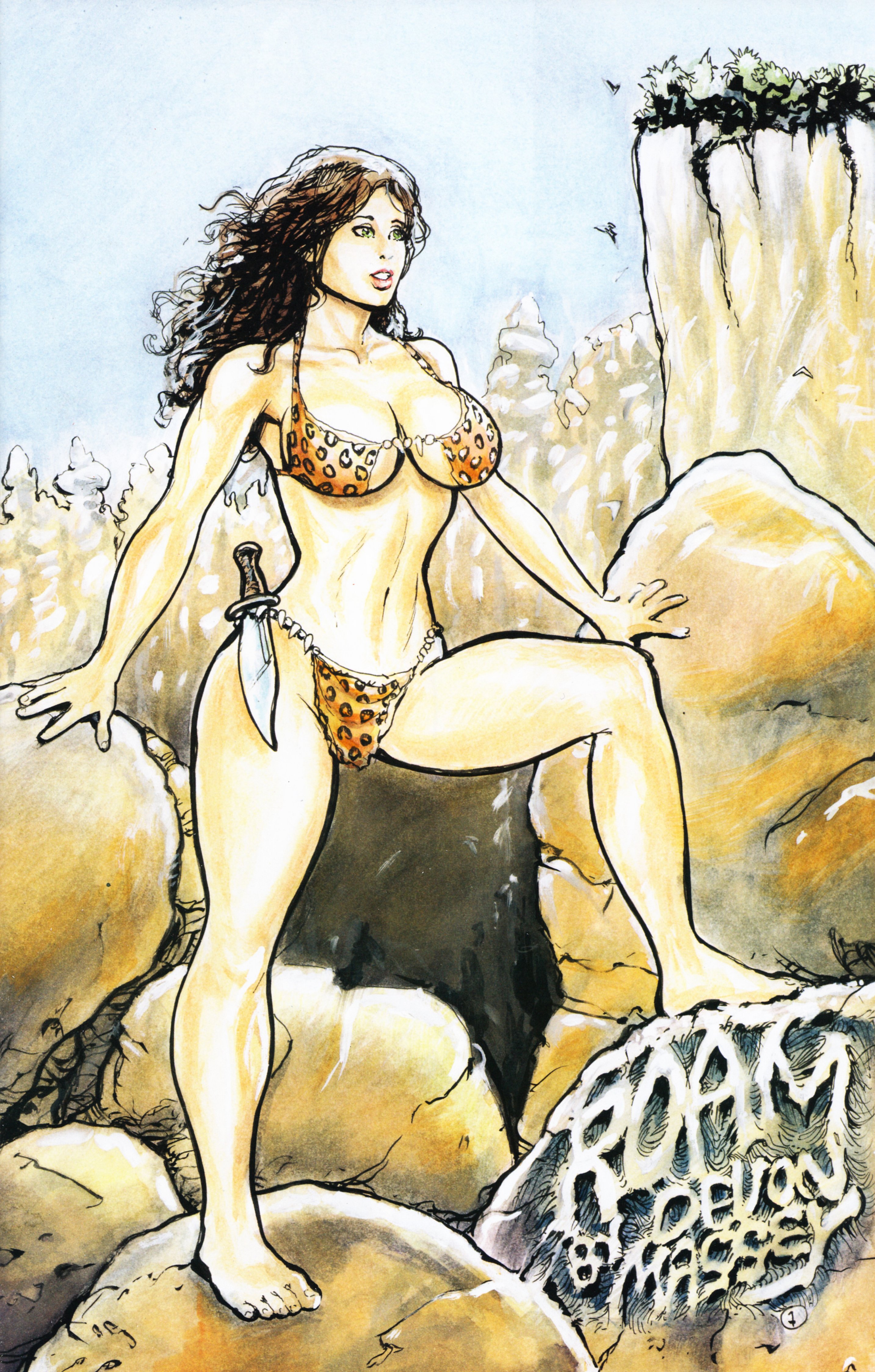 Read online Cavewoman: Roam comic -  Issue # Full - 3