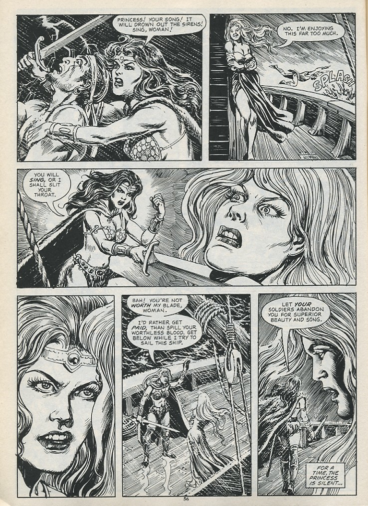 The Savage Sword Of Conan issue 187 - Page 58
