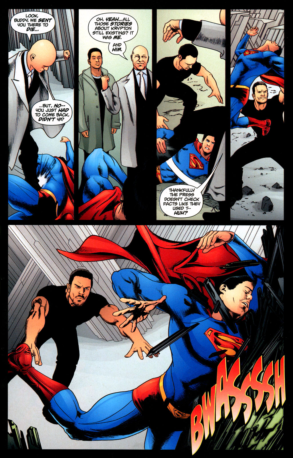 Read online Superman Returns:  The Official Movie Adaptation comic -  Issue # Full - 61