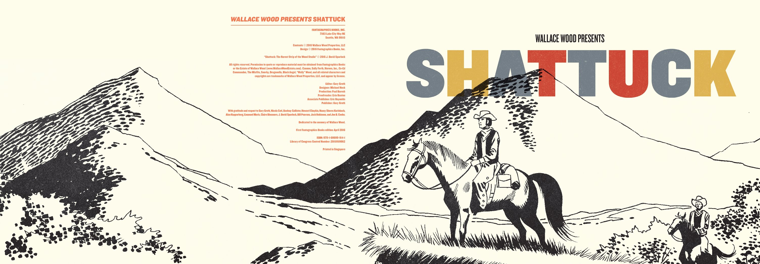 Read online Wallace Wood Presents Shattuck comic -  Issue # TPB - 3