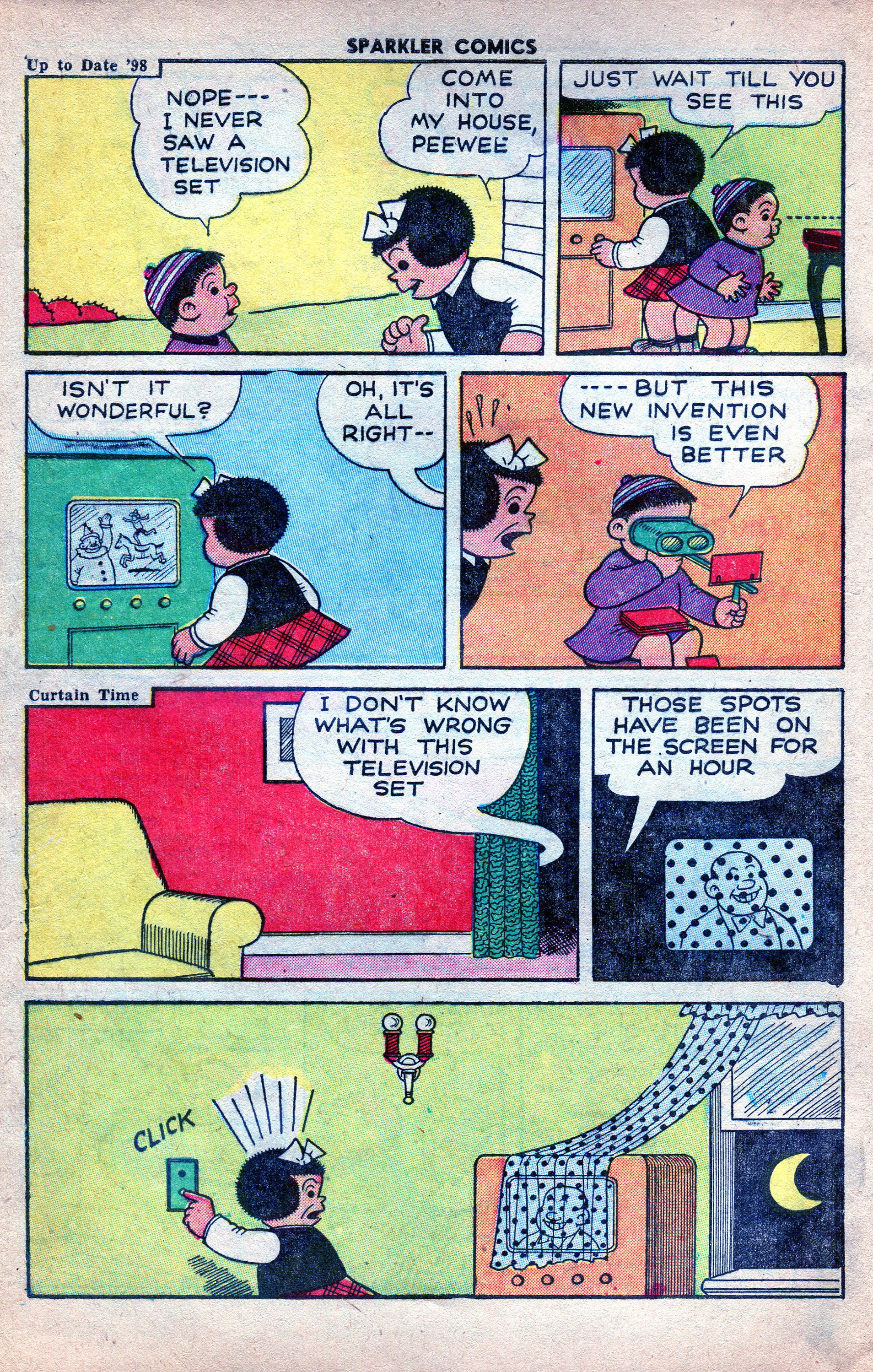 Read online Sparkler Comics comic -  Issue #107 - 4