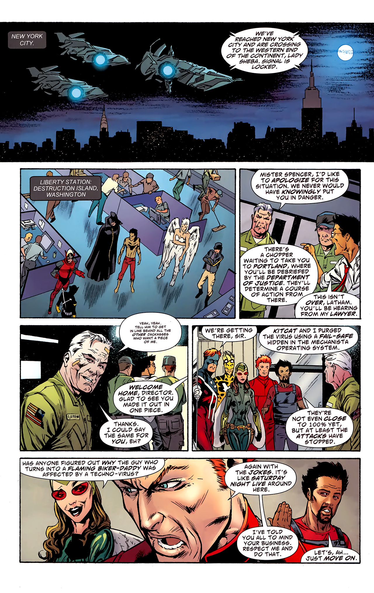 Read online The Mighty Crusaders comic -  Issue #5 - 11