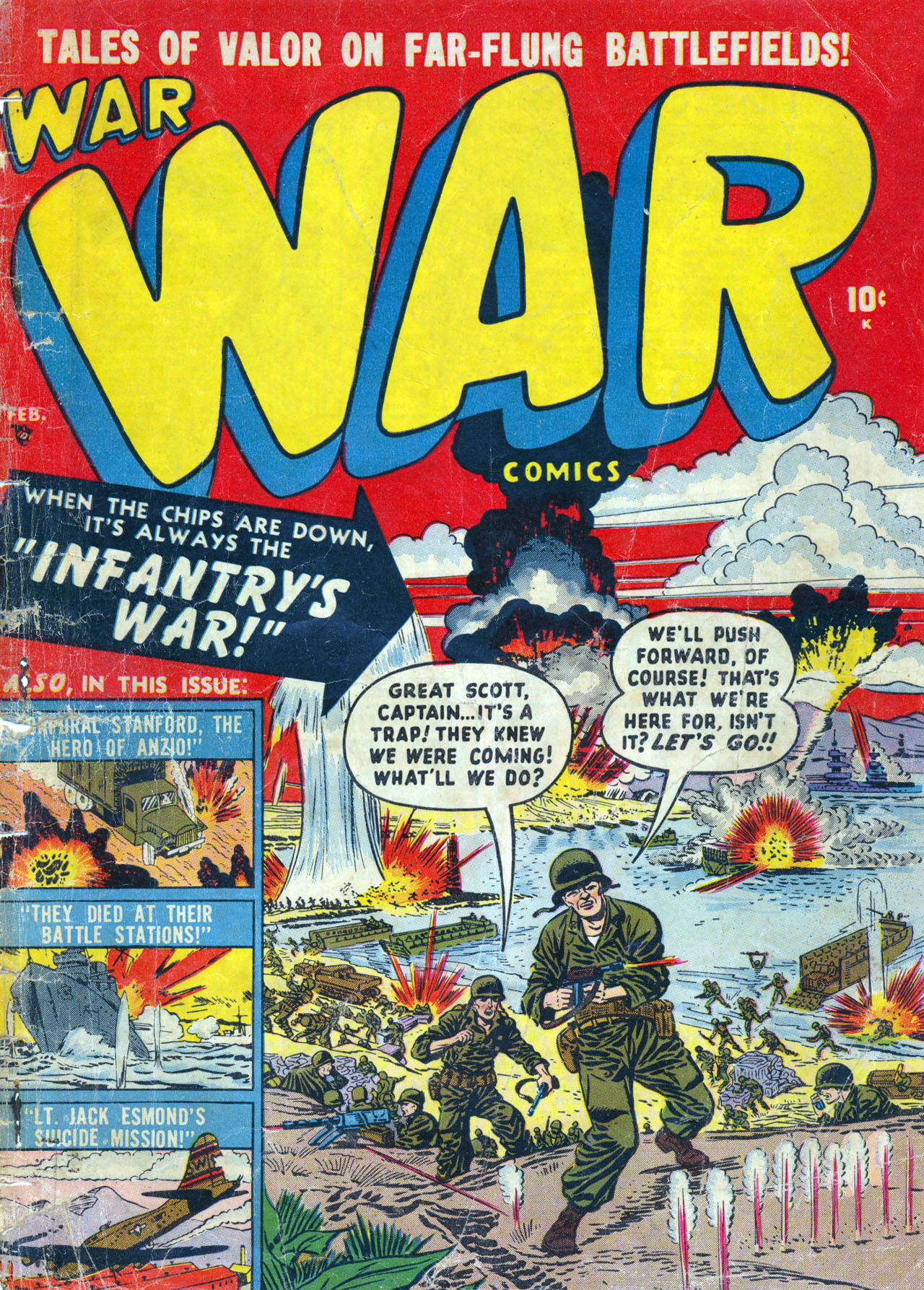 Read online War Comics comic -  Issue #2 - 1