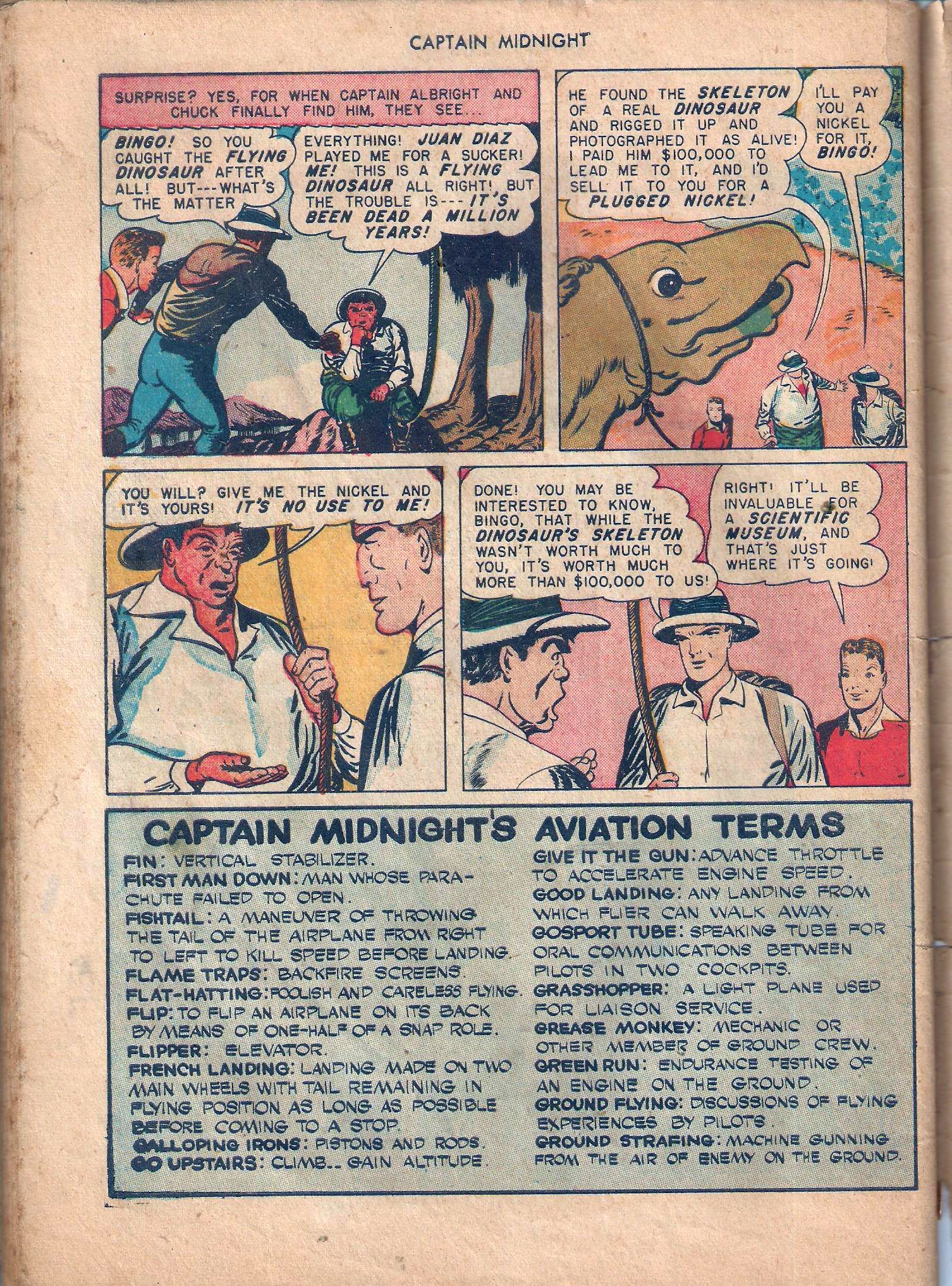Read online Captain Midnight (1942) comic -  Issue #47 - 48