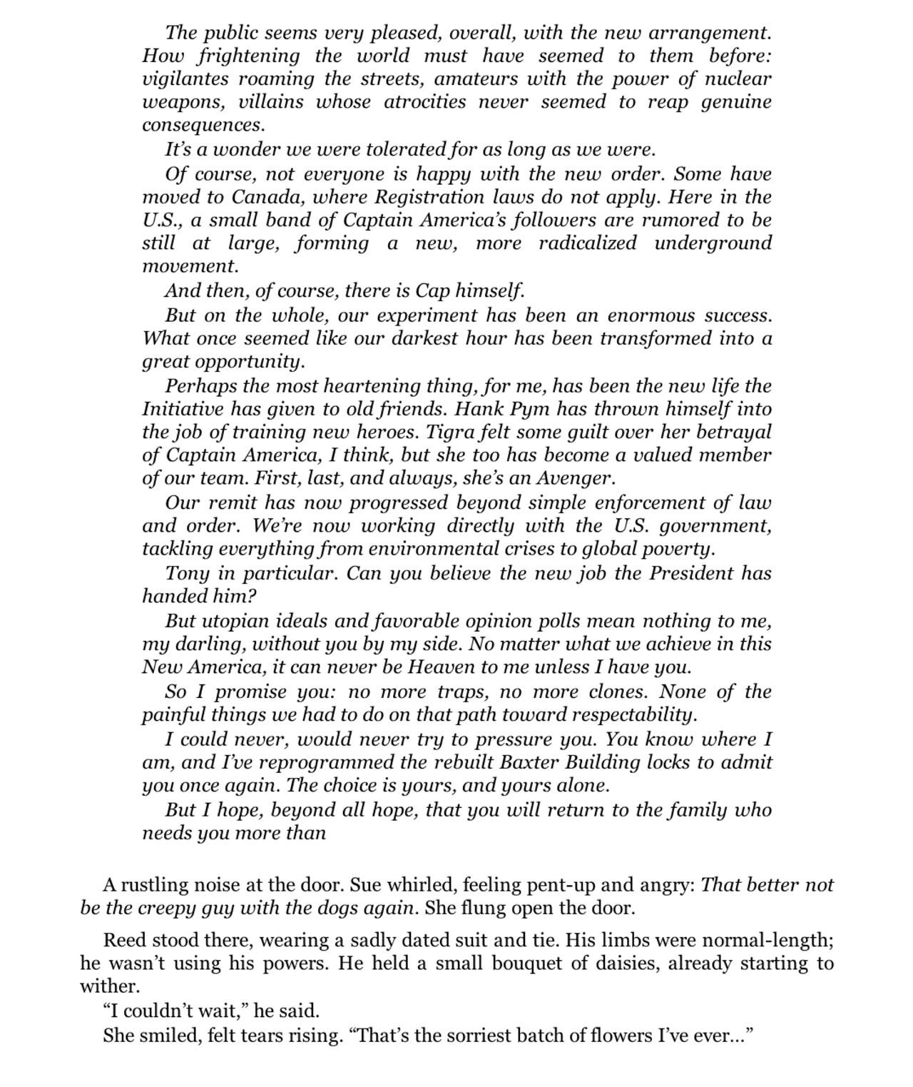 Read online Civil War Prose Novel comic -  Issue # TPB (Part 2) - 103
