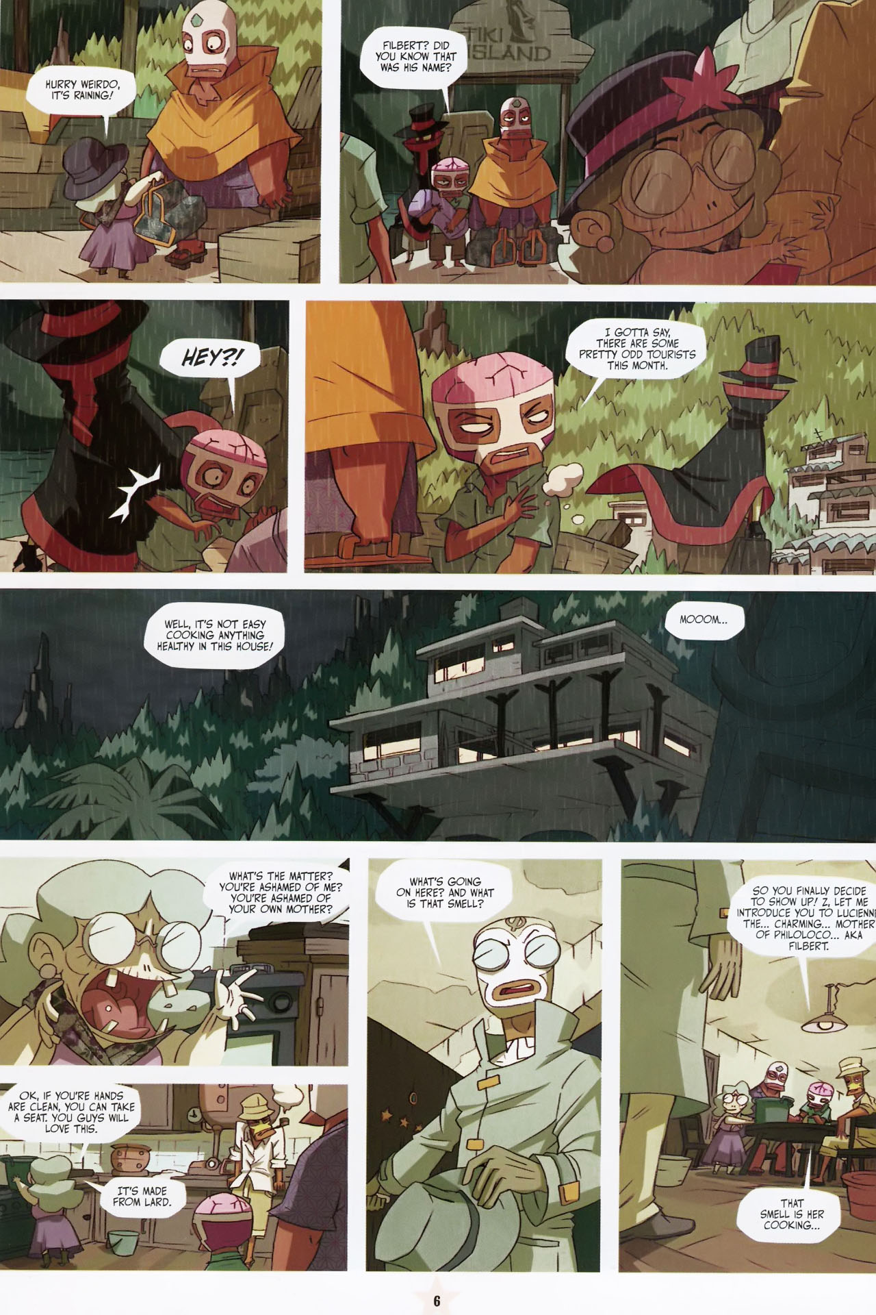 Read online Lucha Libre comic -  Issue #3 - 8