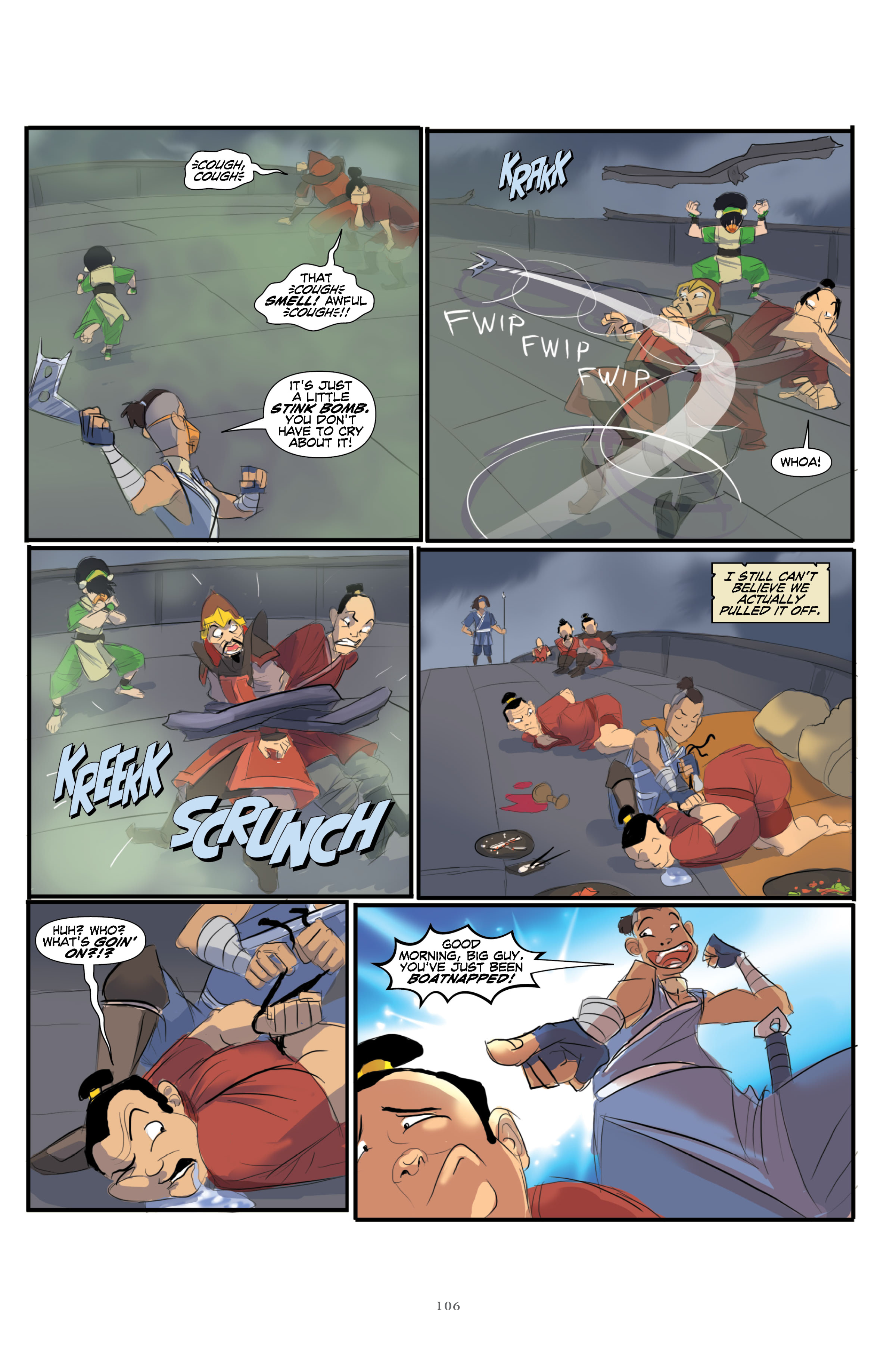 Read online Nickelodeon Avatar: The Last Airbender–The Lost Adventures & Team Avatar Tales Library Edition comic -  Issue # TPB (Part 2) - 8
