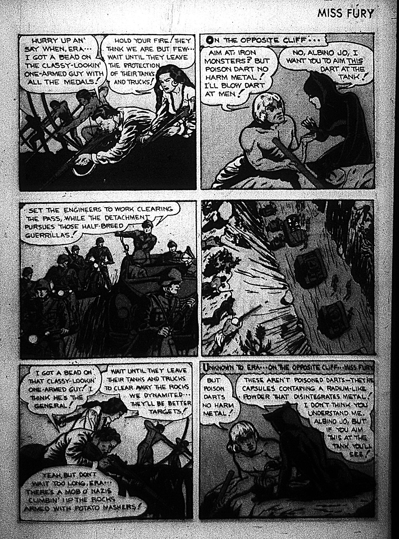 Read online Miss Fury (1942) comic -  Issue #3 - 31