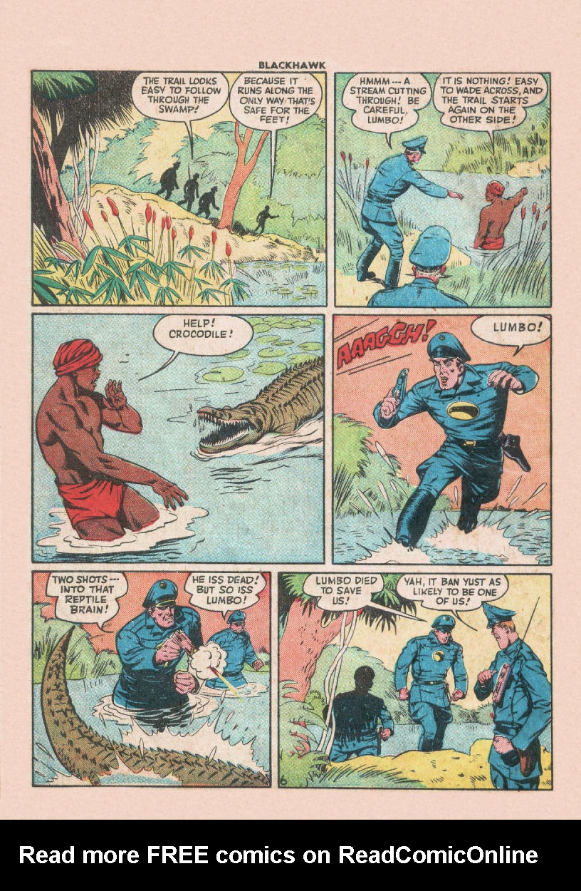 Read online Blackhawk (1957) comic -  Issue #12 - 42