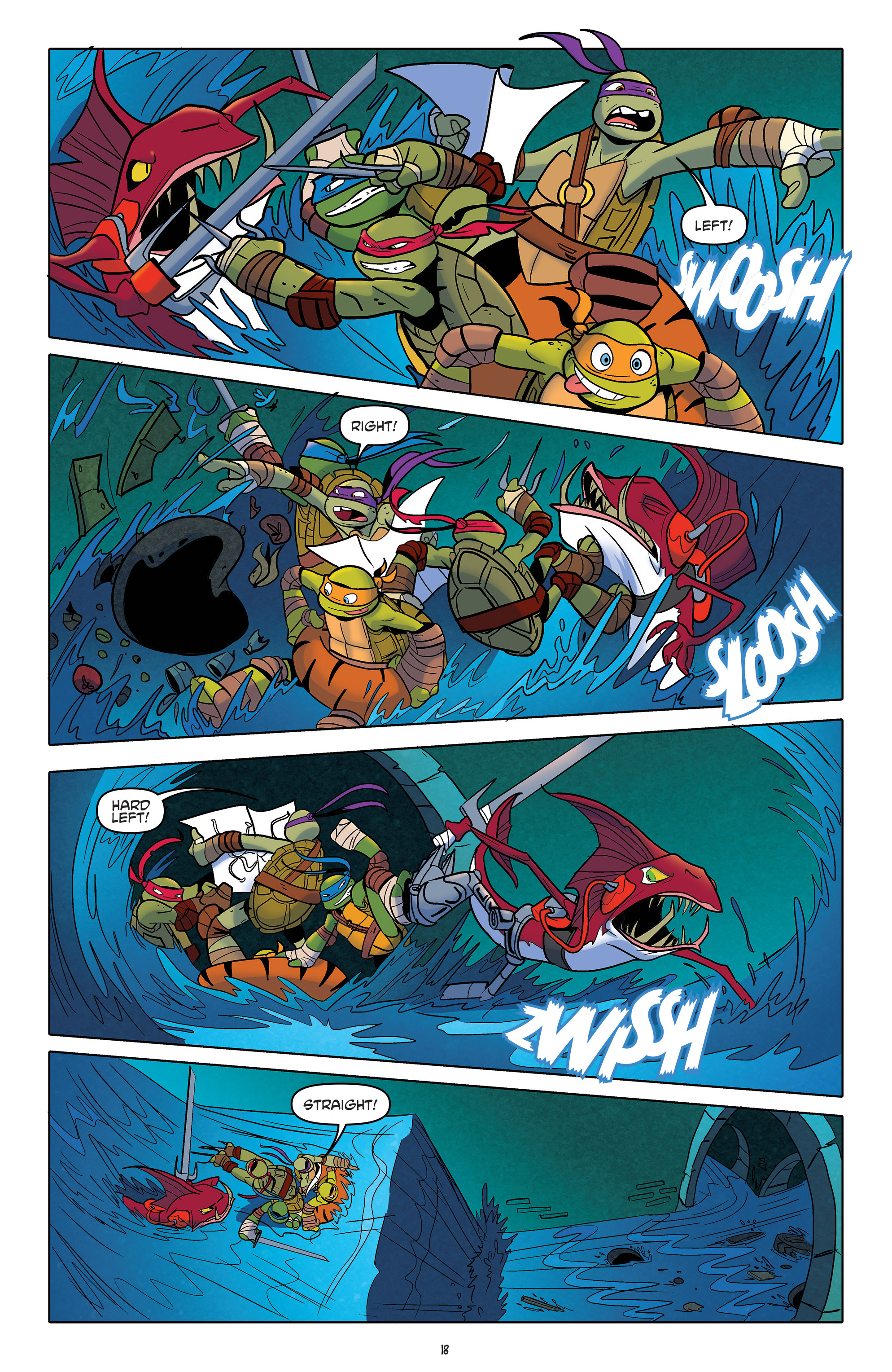 Read online Teenage Mutant Ninja Turtles New Animated Adventures comic -  Issue #19 - 20