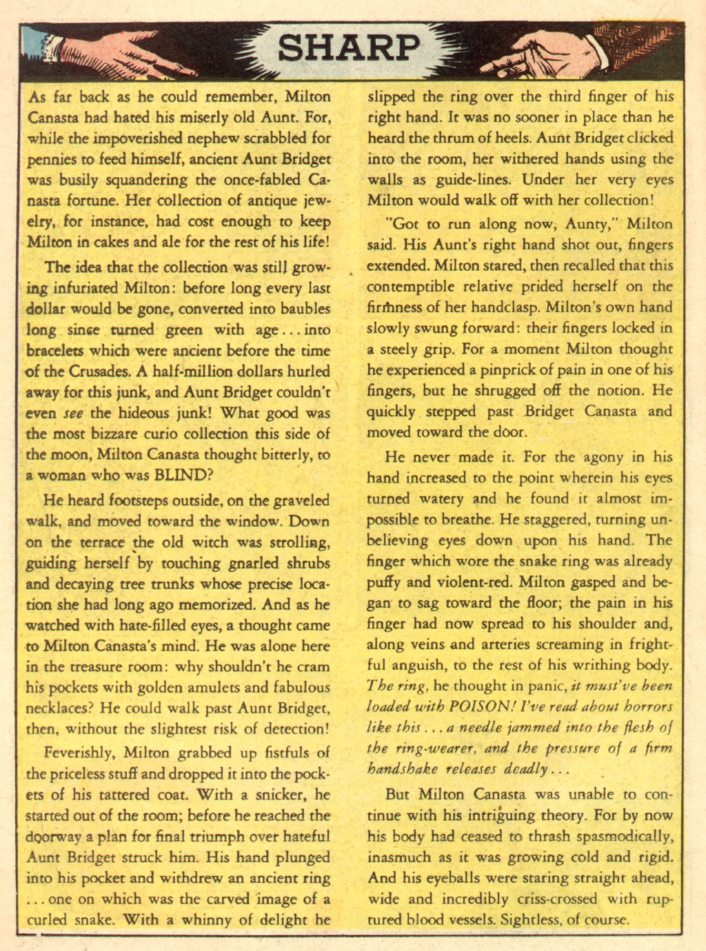 Read online The Vault of Horror (1950) comic -  Issue #37 - 19